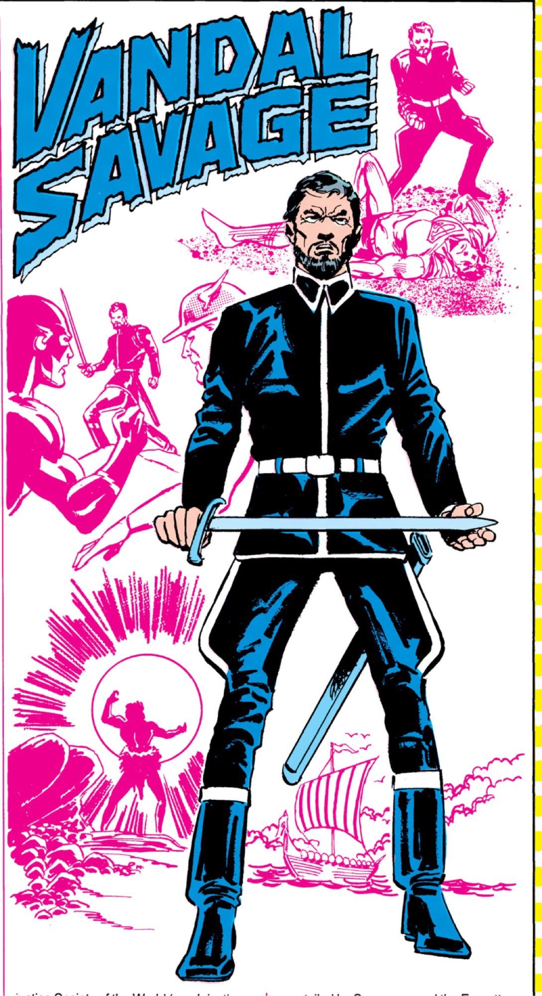 Vandal Savage by Denys Cowan & Greg Brooks