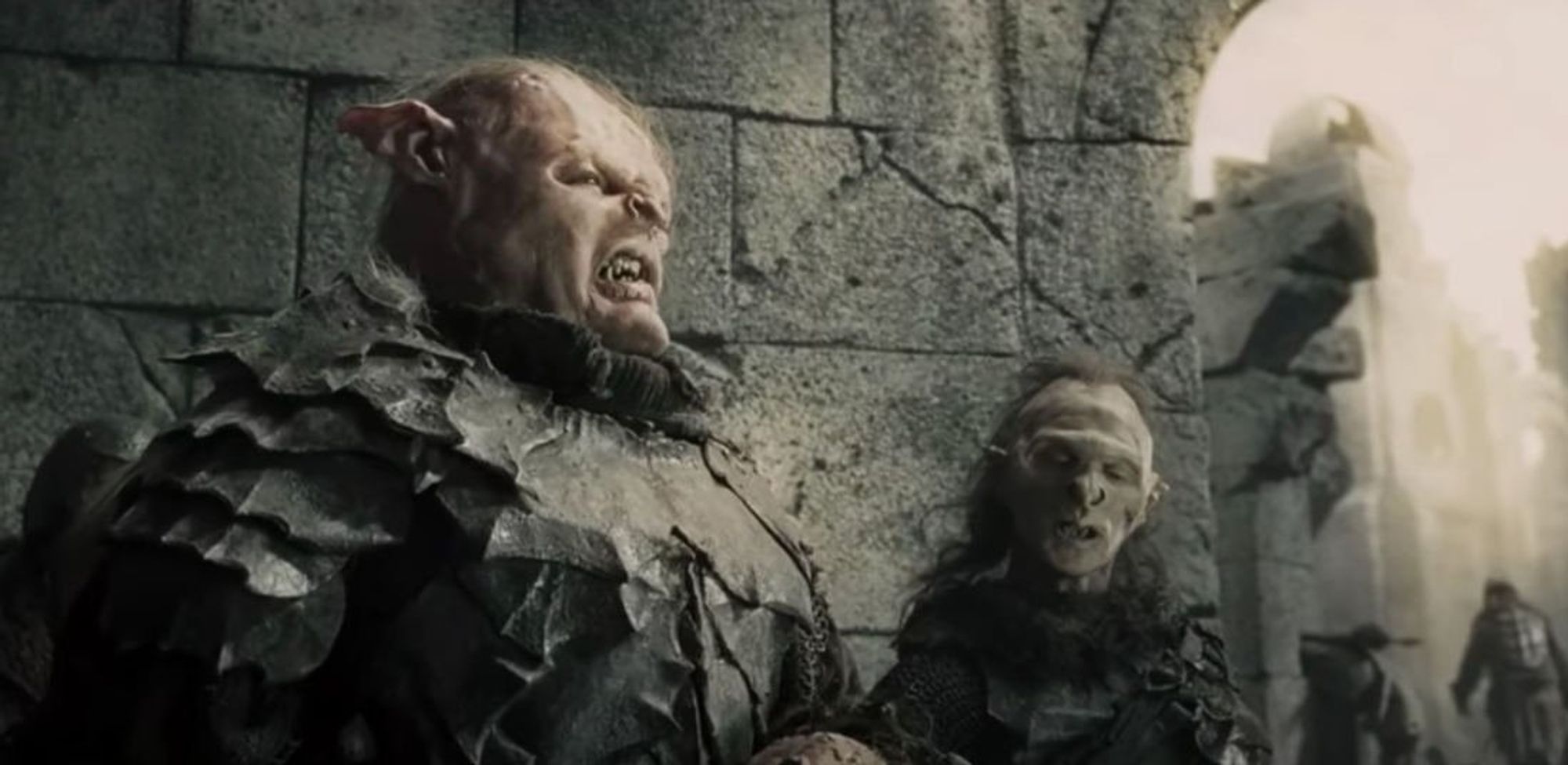 Gothmog from The Return of the King saying "Brat girl summer is over. The time of the orc has come."