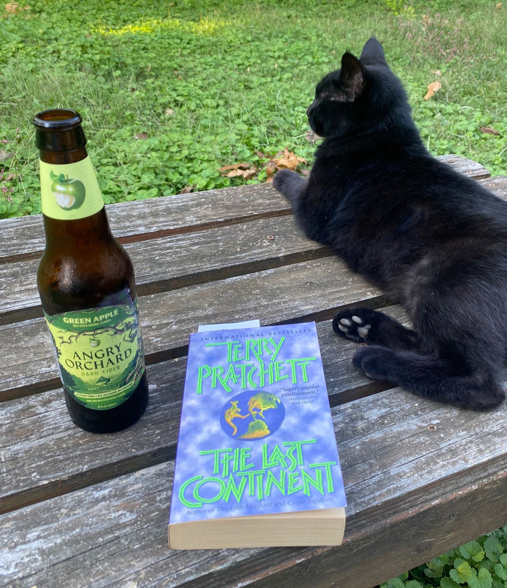 Cider and cat and The Last Continent