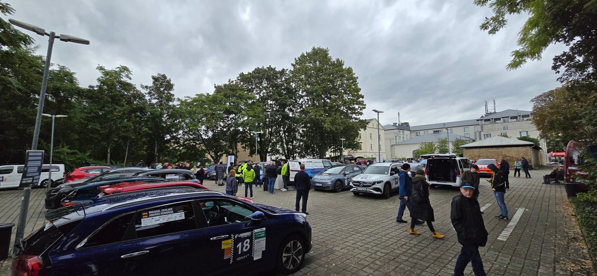 Bild vom Parc Fermé.