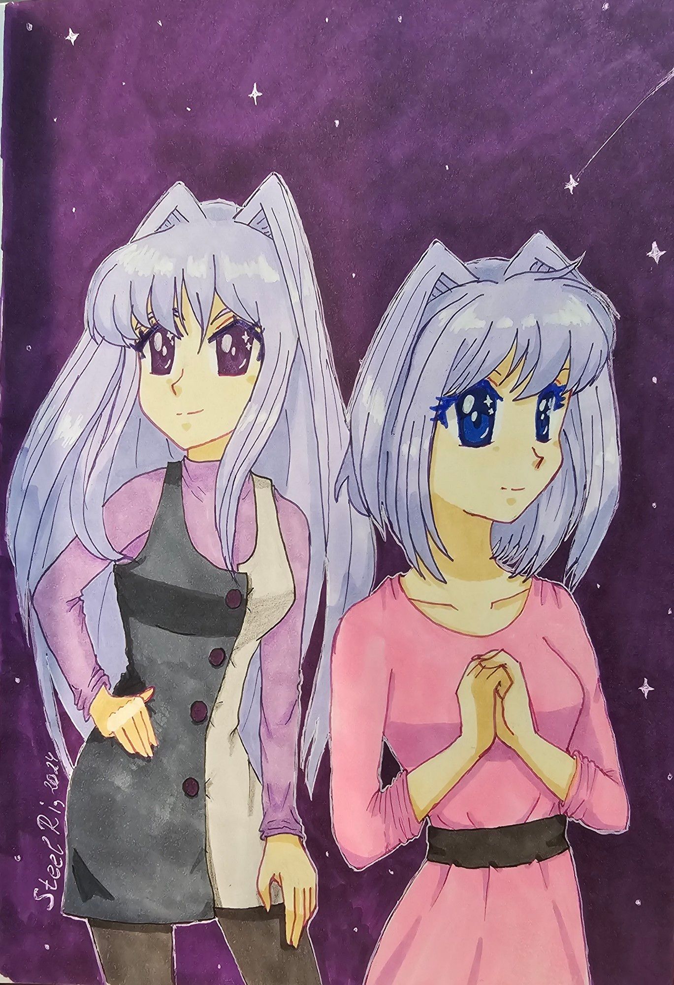 Kyo and Ryo from anime Clannad