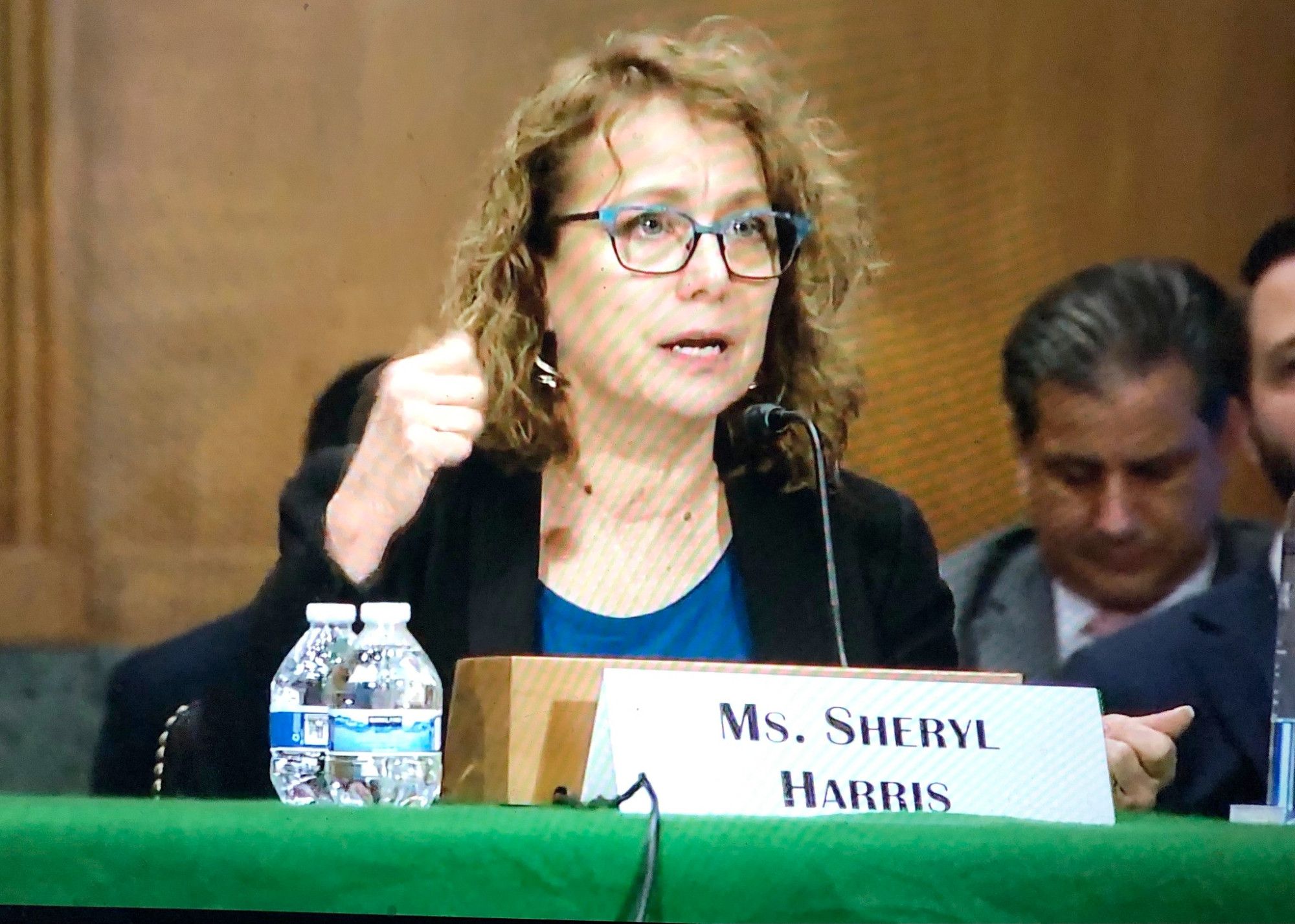 Director of Consumer Affairs for Greater Cleveland Sheryl Harris before the US Senate Banking Committee