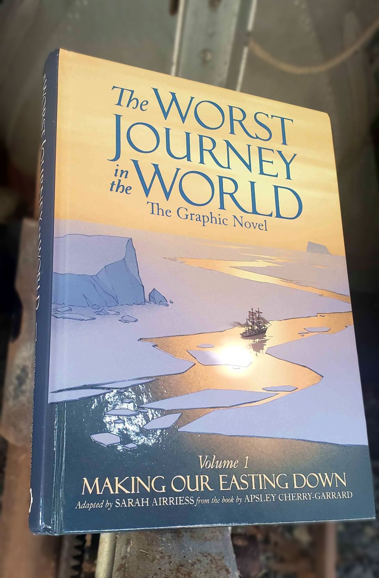 The Worst Journey in the World Graphic Novel is coming OCTOBER 8th! A thrilling graphic novel adaptation of one of the most famous epics of exploration recorded to modern man, The Worst Journey in the World is a hardcover ishmaelic adventure of one man's underqualified tour of the Southern Ocean on their trip to Antarctica!