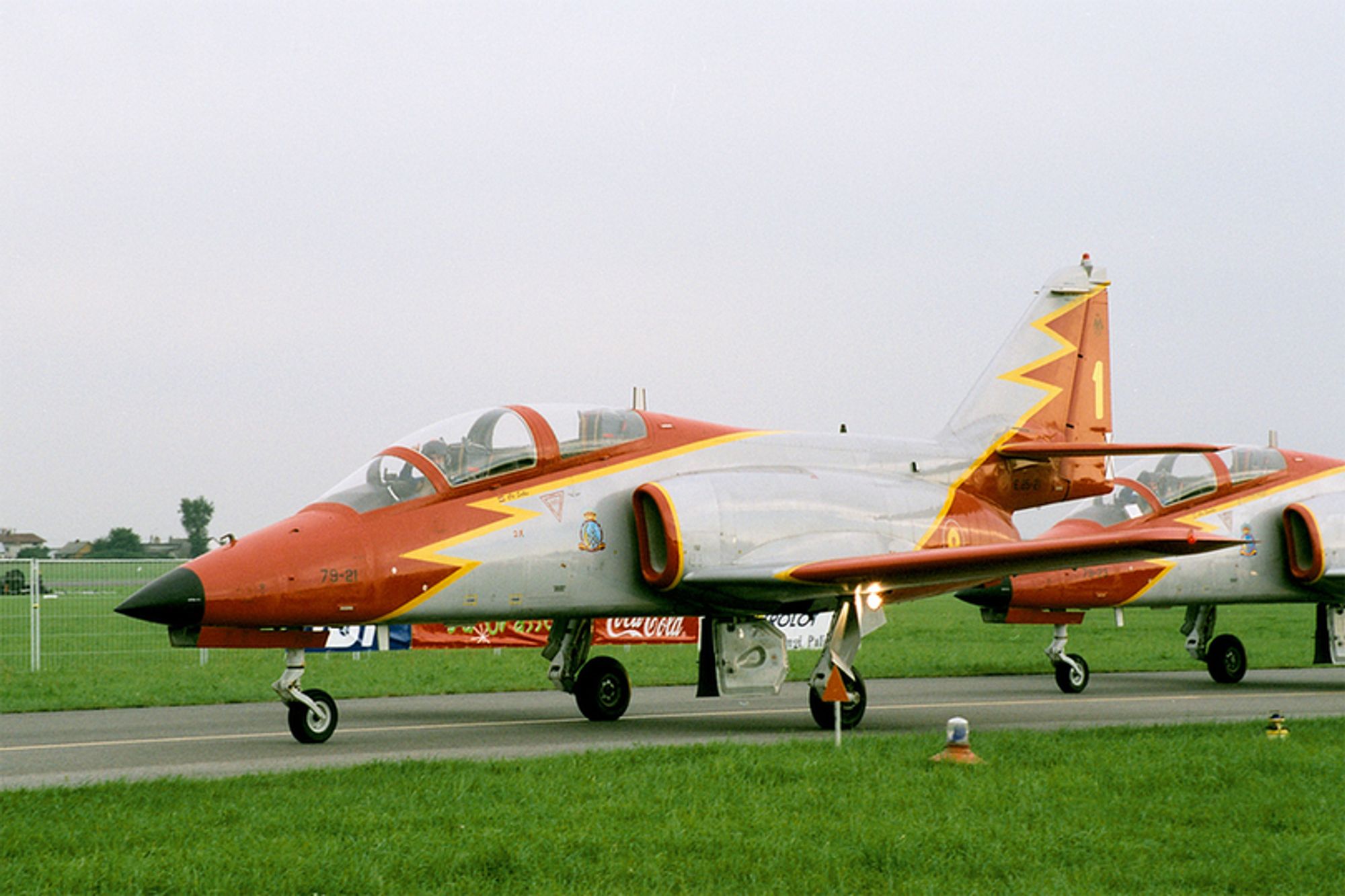 Avión CASA C-101 de la Patrulla Águila. (Wikipedia)