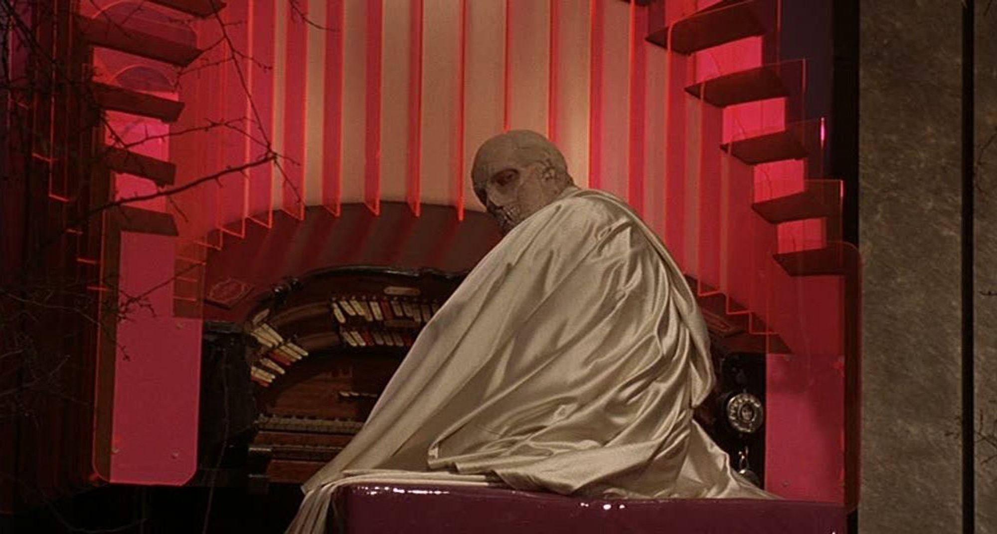 Dr. Phibes at his pipe organ