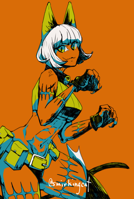 Fan art of Ms. Fortune from Skull Girls