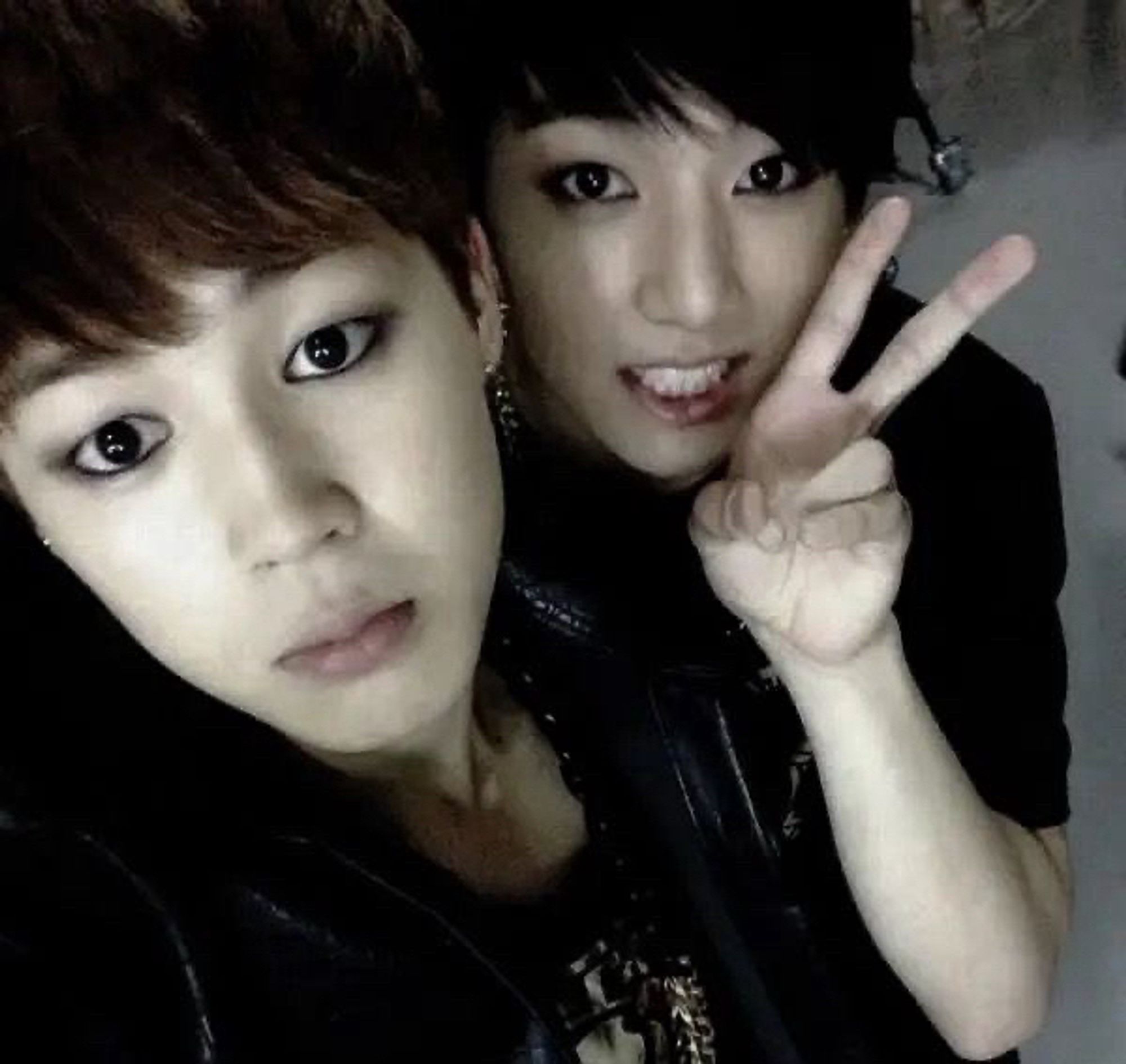 BTS Jimin and Jungkook when they were babies