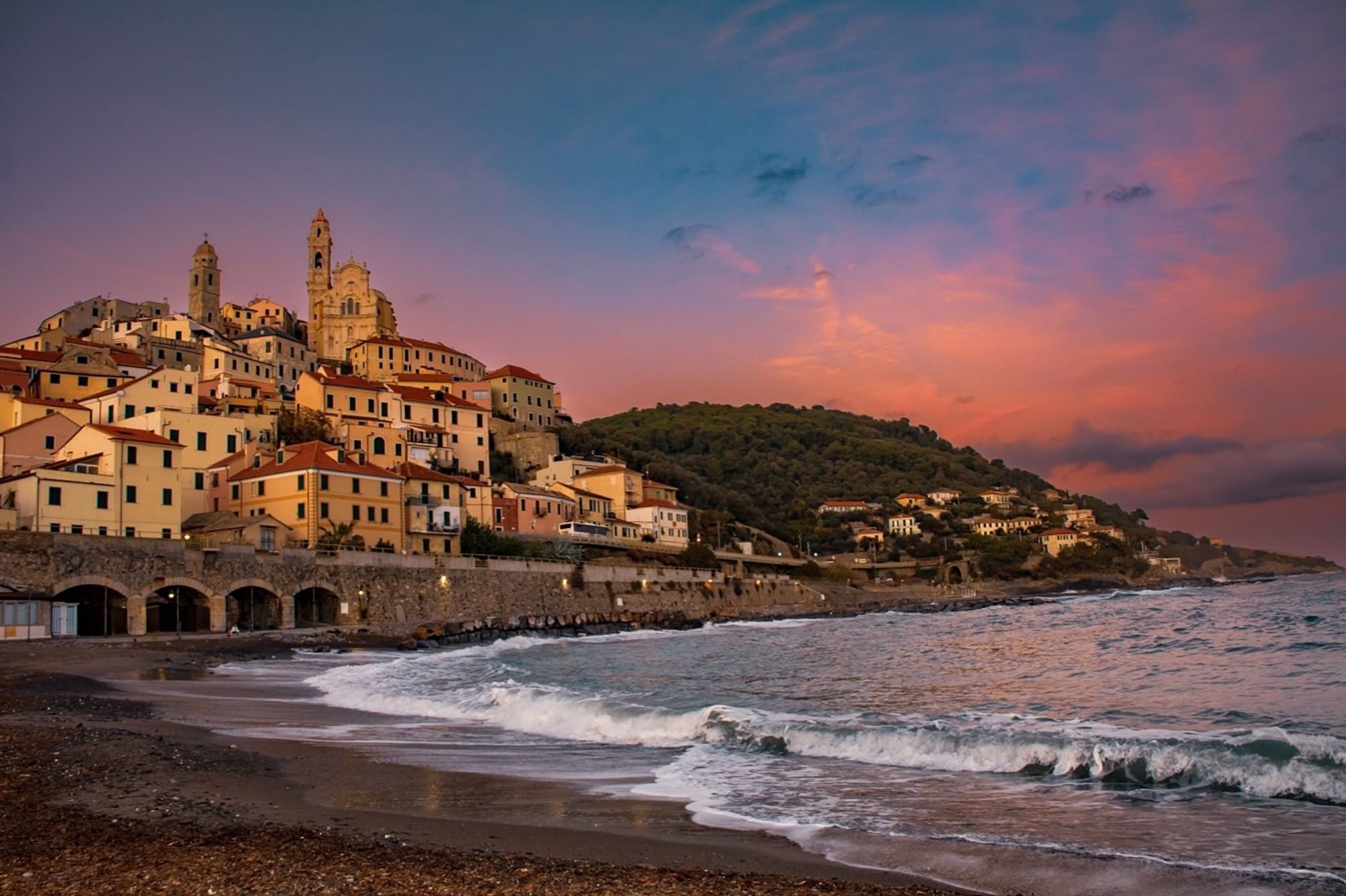 Cervo, Riviera dei Fiori, Liguria, Italia