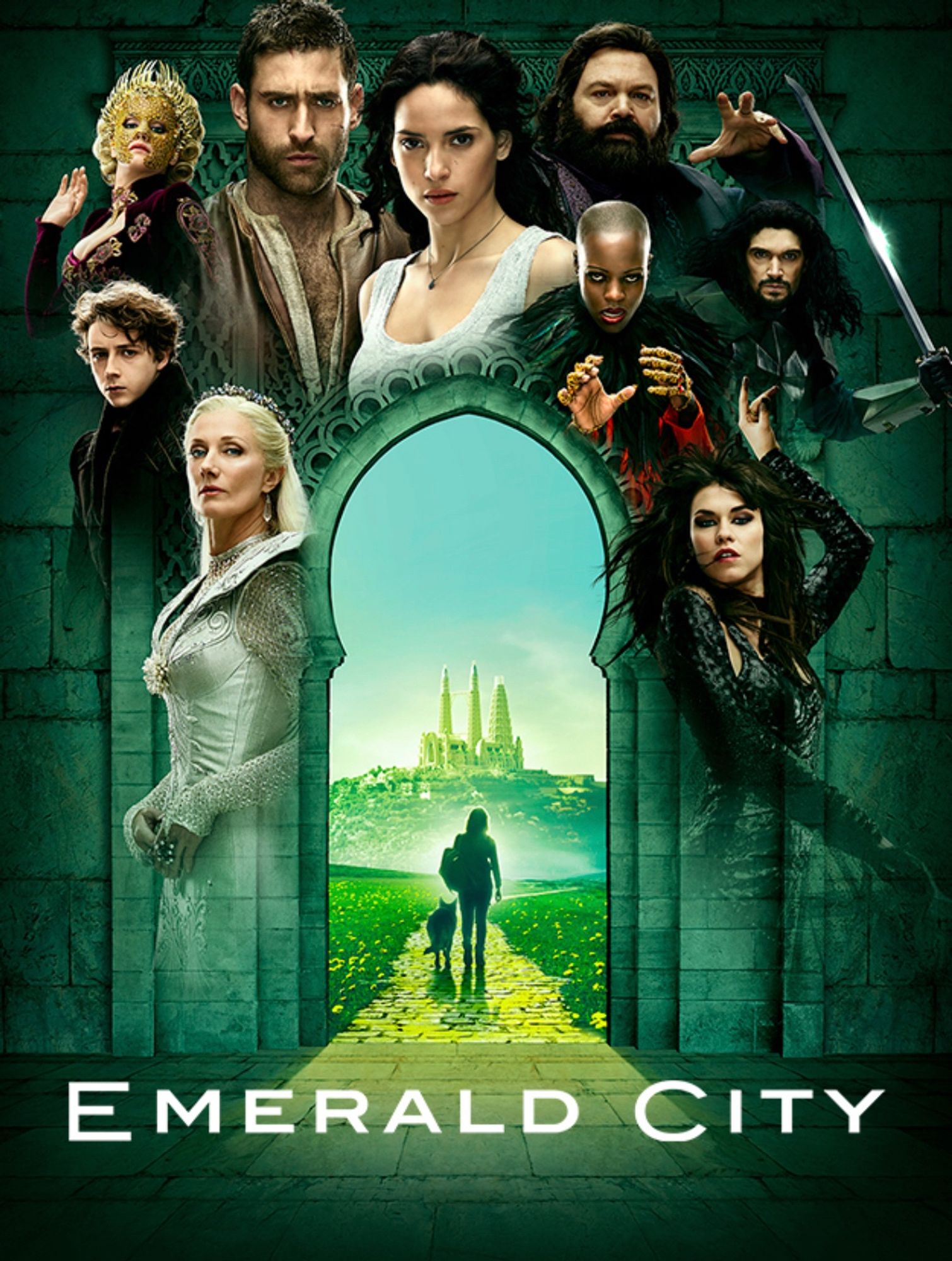 Show poster for the cancelled tv show emerald city from 2016-2017