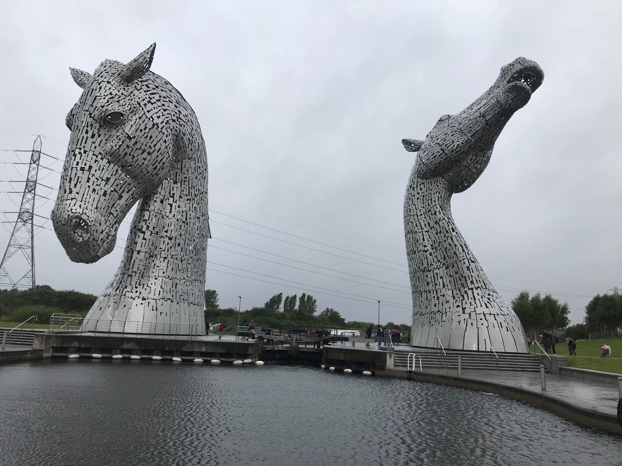 The Kelpies in Falkirk