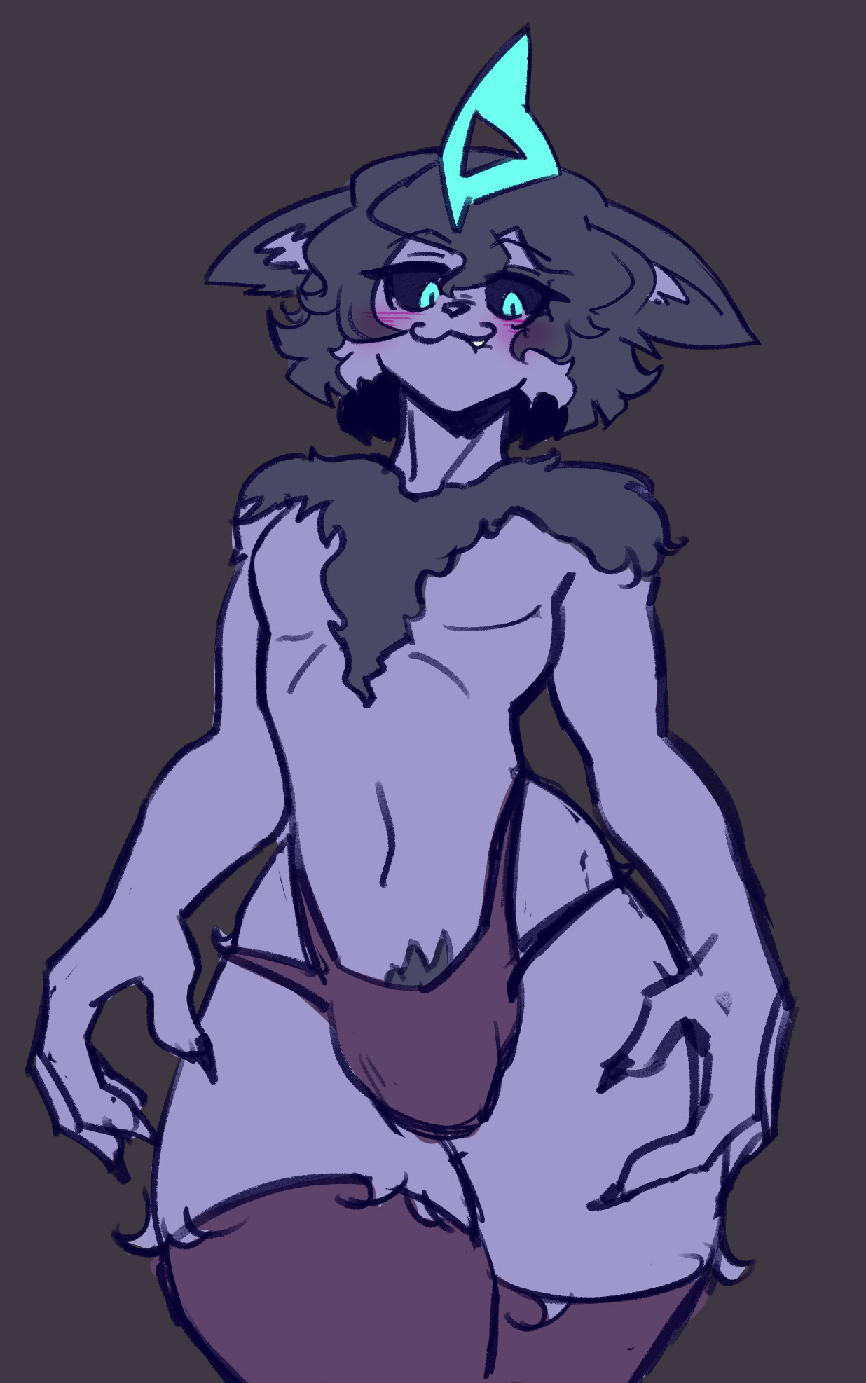 I was challenged to draw Doppel's sona as a furry... So I did. Now he's got that dog in him~     https://x.com/bonnypir4?lang=en