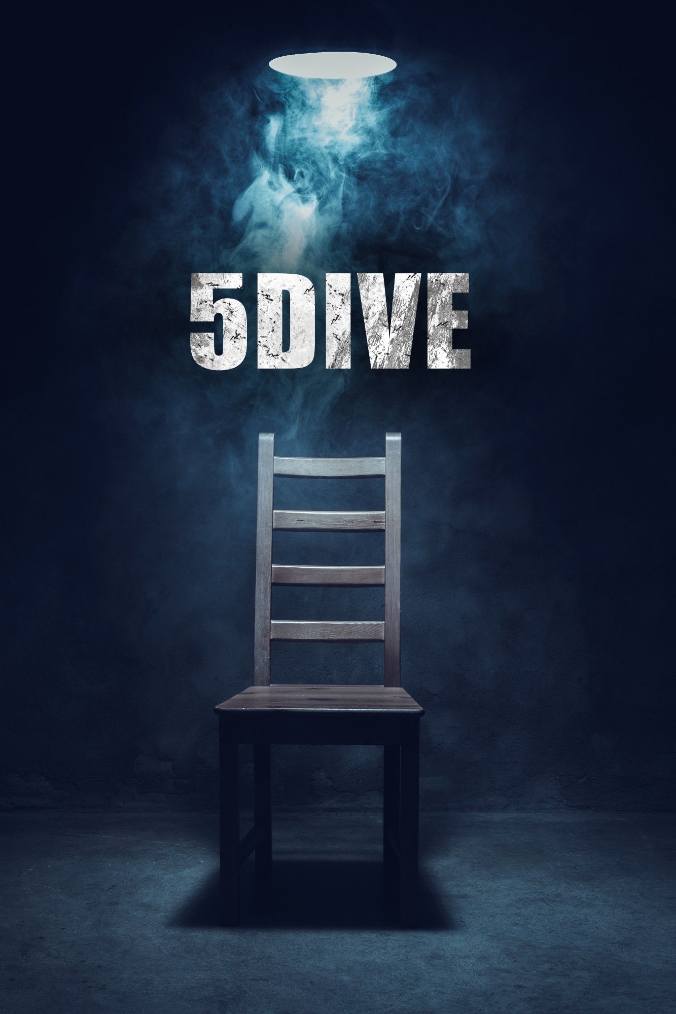 椅子の上に「5DIVE」というロゴが入っている暗めの画像。

ライブアクションRPG「5DIVE」のメインビジュアルとして仕様している画像。

5DIVE詳細
ジャンル：ライブアクションRPG（LARP）
舞台：現代日本
プレイ人数：4～6人
プレイヤー達は特別捜査を任された警視庁捜査５課に所属する刑事となり、捜査と取り調べを行うゲームを開催しております。

私ども作者GMでの提供も行っておりますし、他店舗様でも提供しております。