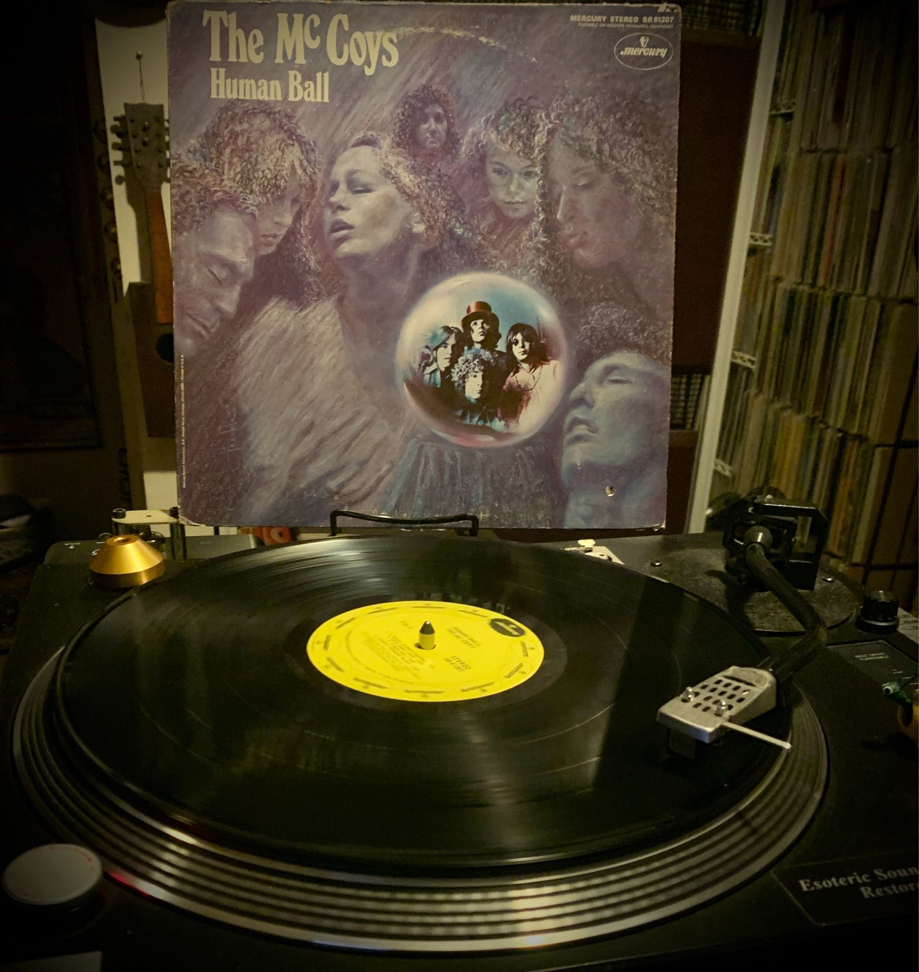 Haven't played this in ages, the 1969 last album by The McCoys. Yes, this is the same group that hit big with "Hang On Sloopy" and which gave us guitar legend Rick Derringer. While this is interesting if imperfect psychedelic leaning rock, the real star here is the final track, a scorching live cover of T Bone Walker's "Stormy Monday Blues." This really makes the connection for me as to why Johnny Winter picked them for his backing band (they were the "And..." in 1970's Johnny Winter And...