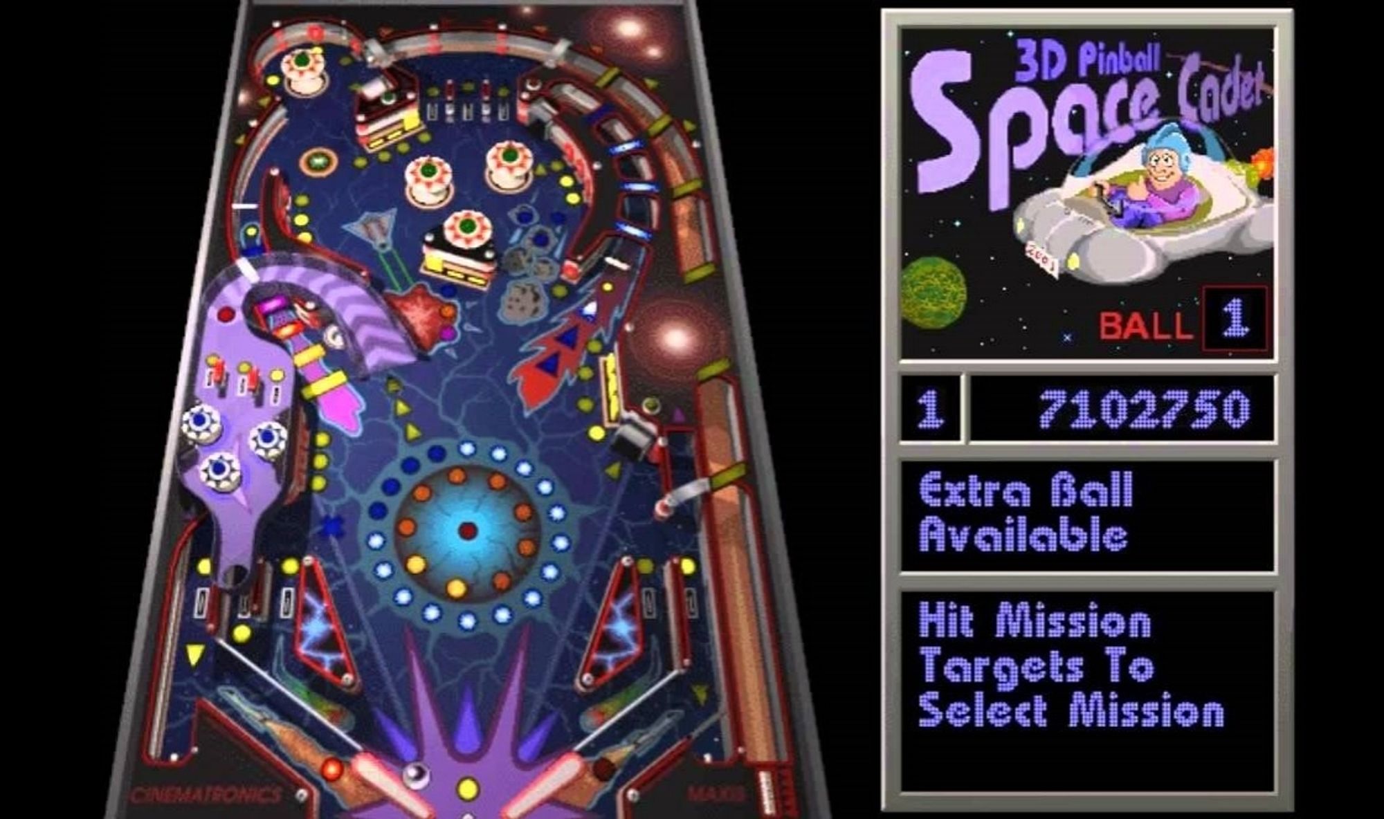 space cadet pinball for Windows XP