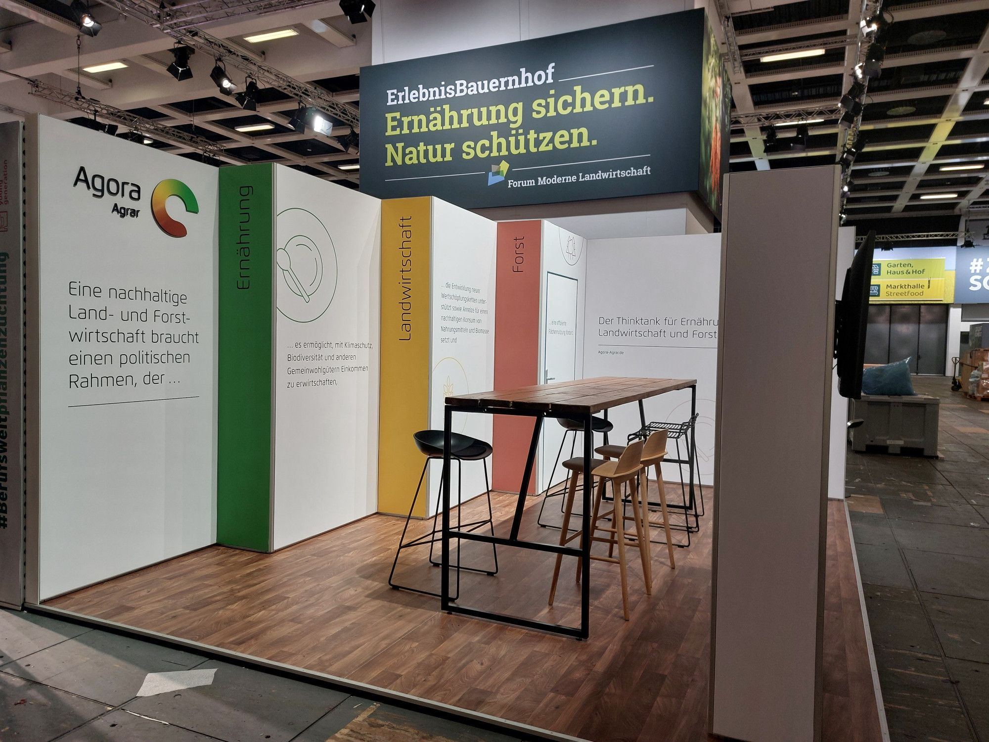 Messestand Agora Agrar 2024 (Halle 3.2, Stand 211)