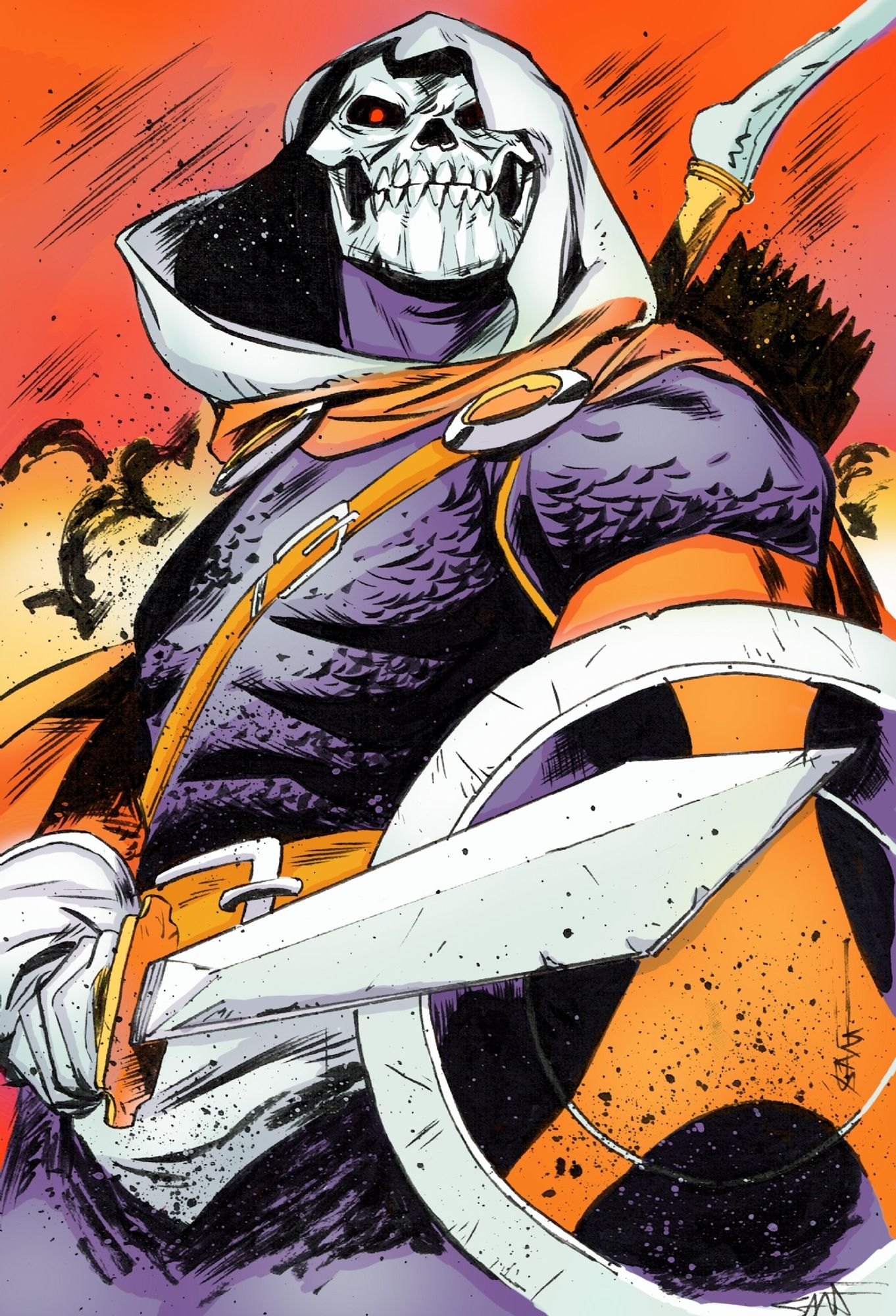 Taskmaster by Sanford Greene, colors by me