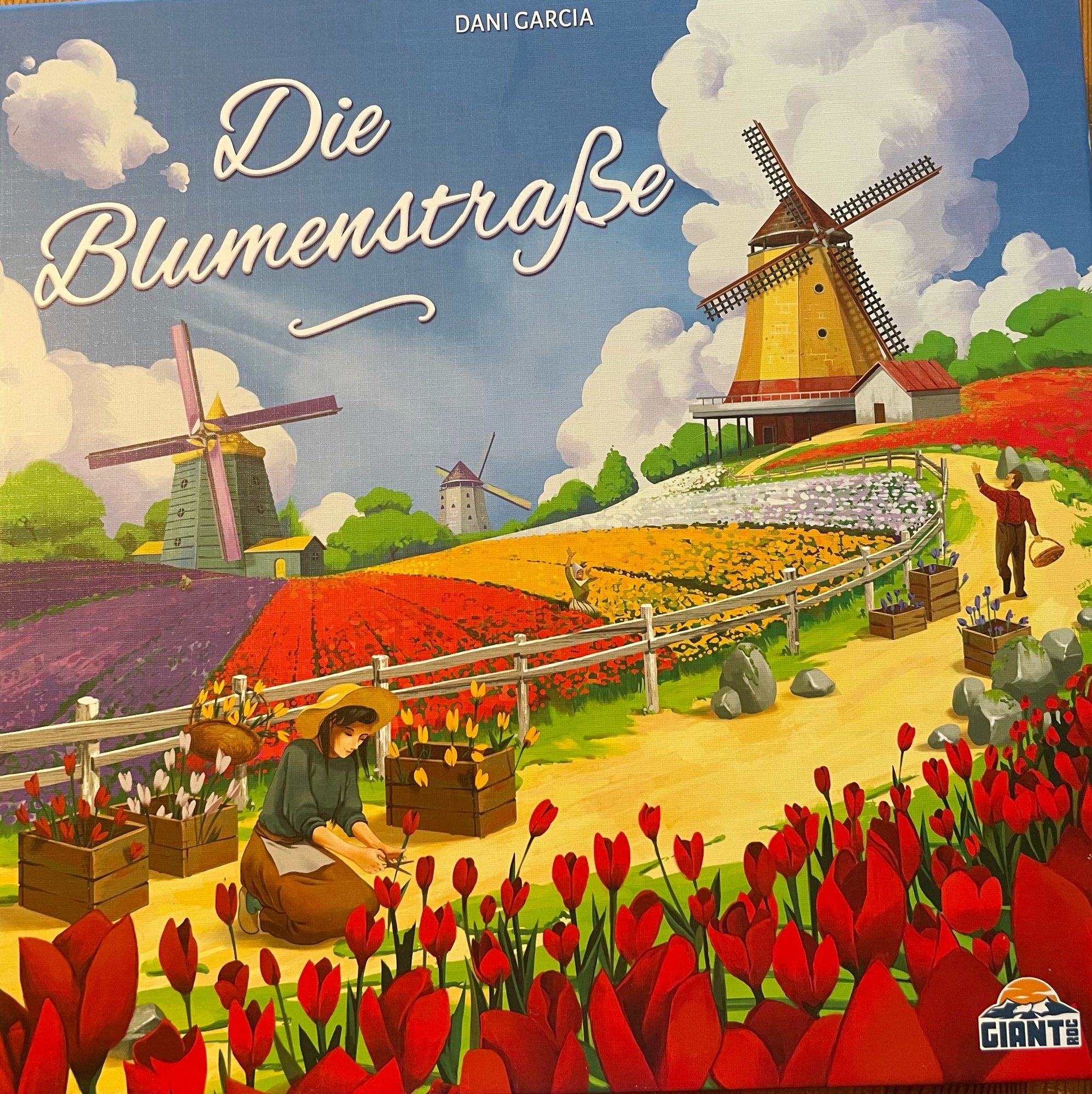 Cover von Die Blumenstrasse von Dani Garcia erschienen bei Giant Roc.