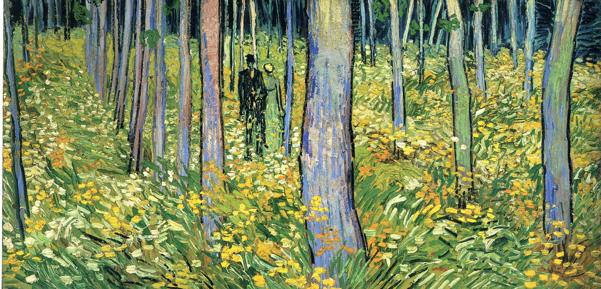 Undergrowth with Two Figures