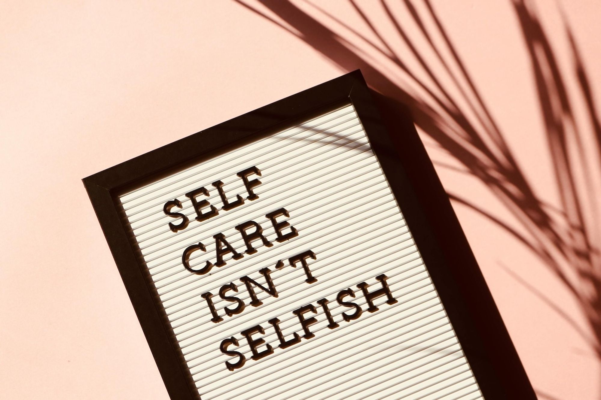 May: Mental Health Awareness Month

Image text: Self care isn't selfish