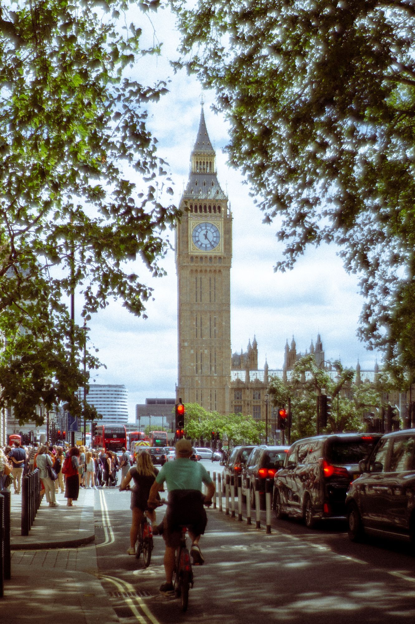 The Elizabeth Tower, housing the Great Bell - aka Big Ben.