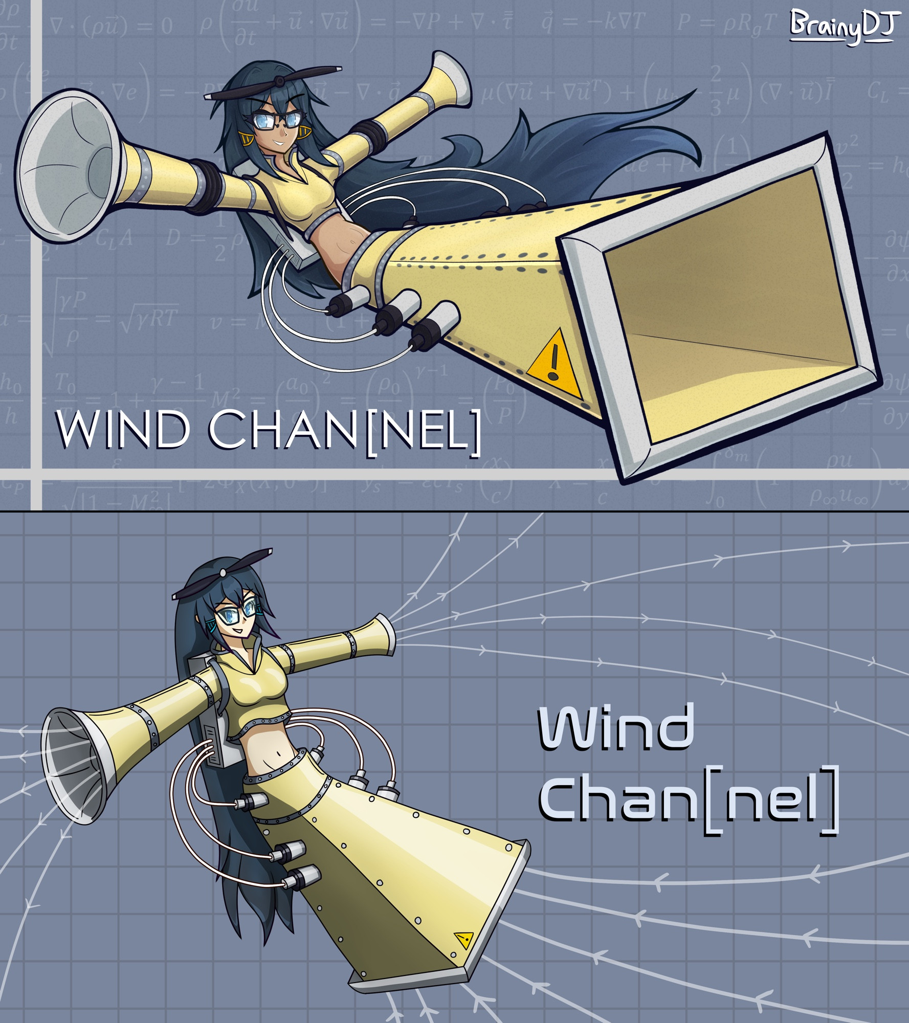 Comparison of the full versions of Wind Chan[nel] from 2024 (top) and 2023 (bottom).