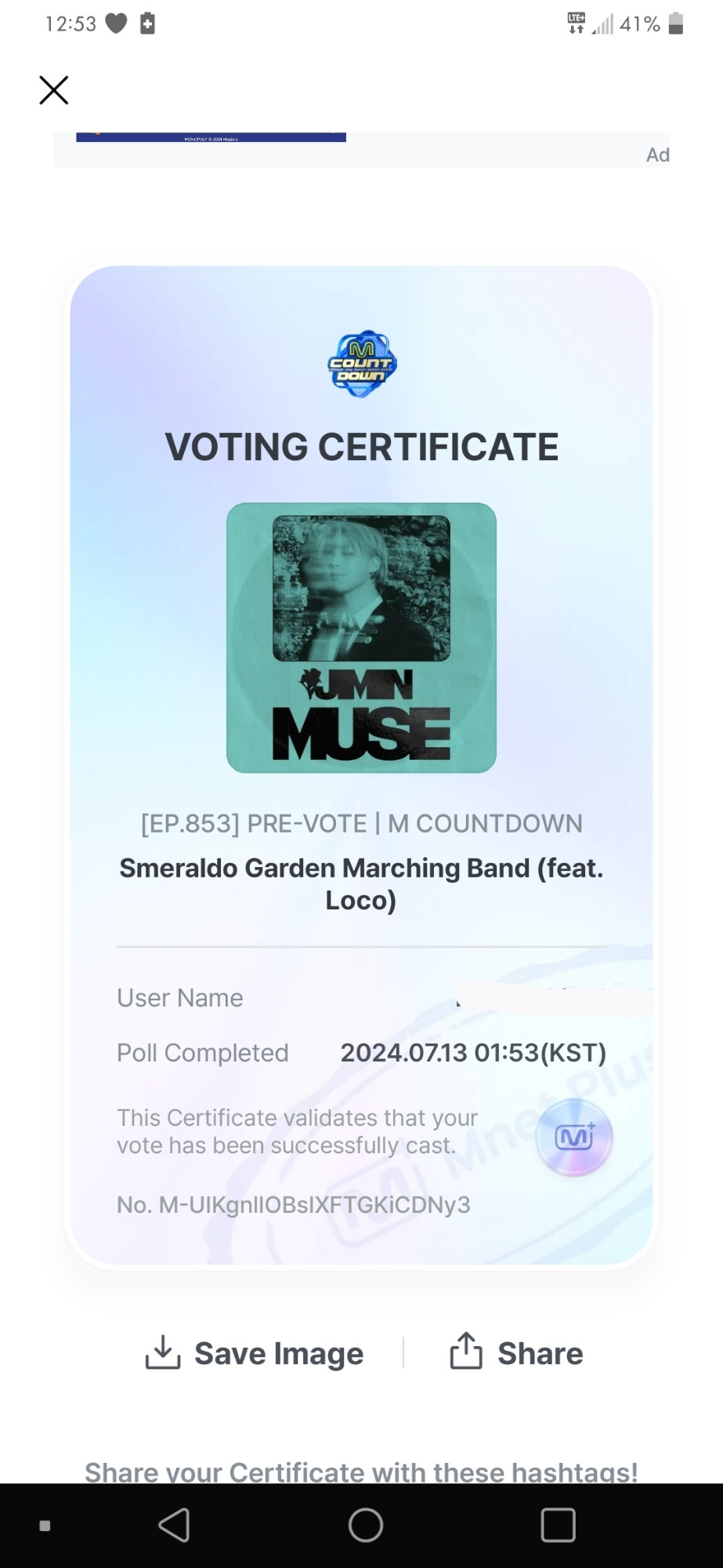 Proof of MNET voting.