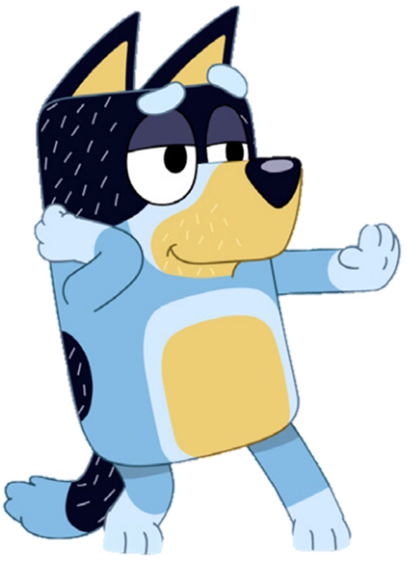 Bandit Heeler, AKA Dad on Bluey.