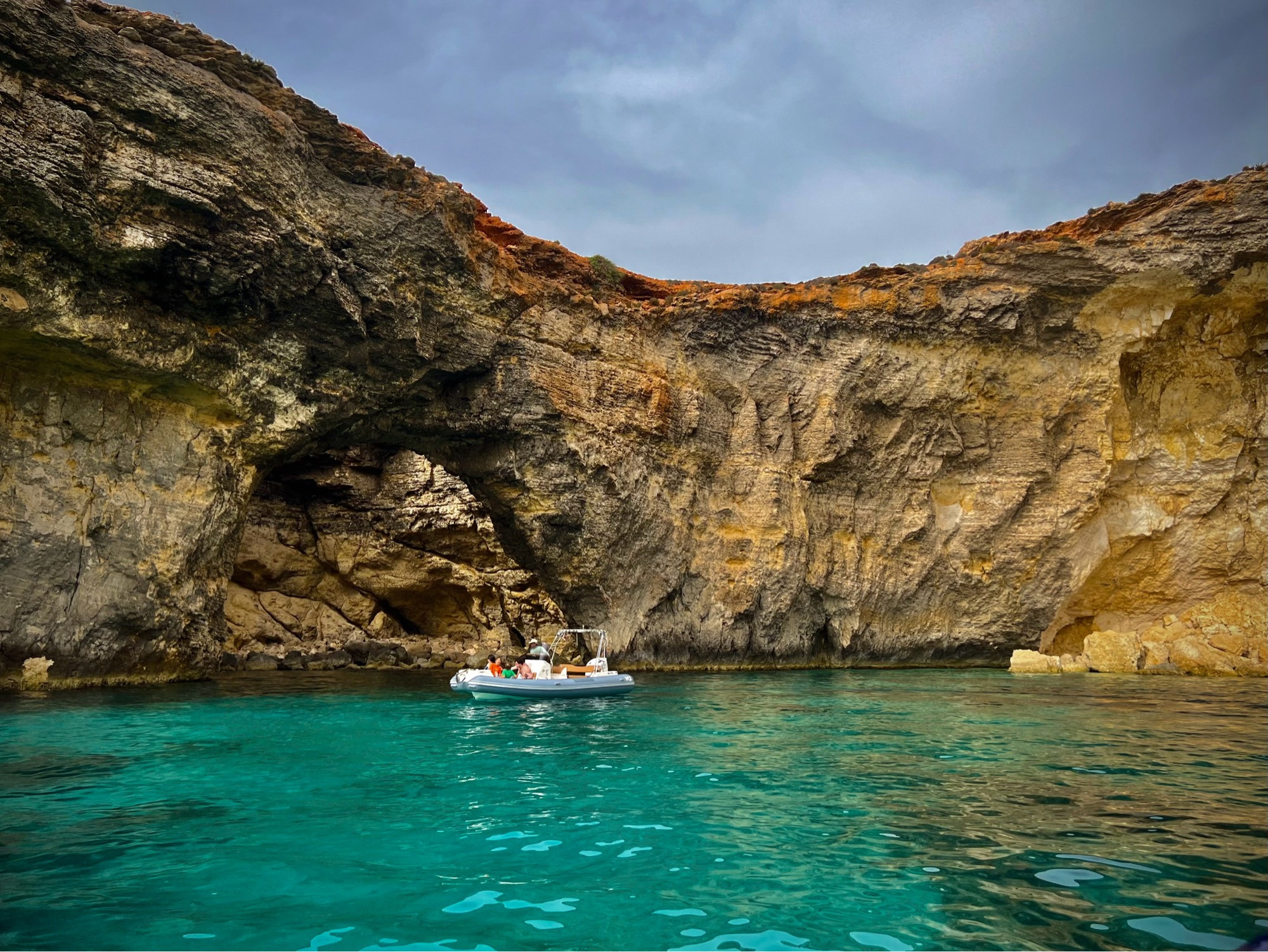 Cliffs of Comino, Malta