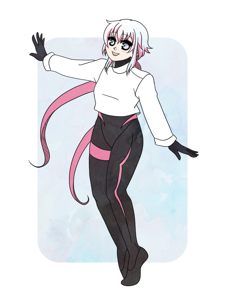 art of chira and alex singer's character patra.roz looking chipper!