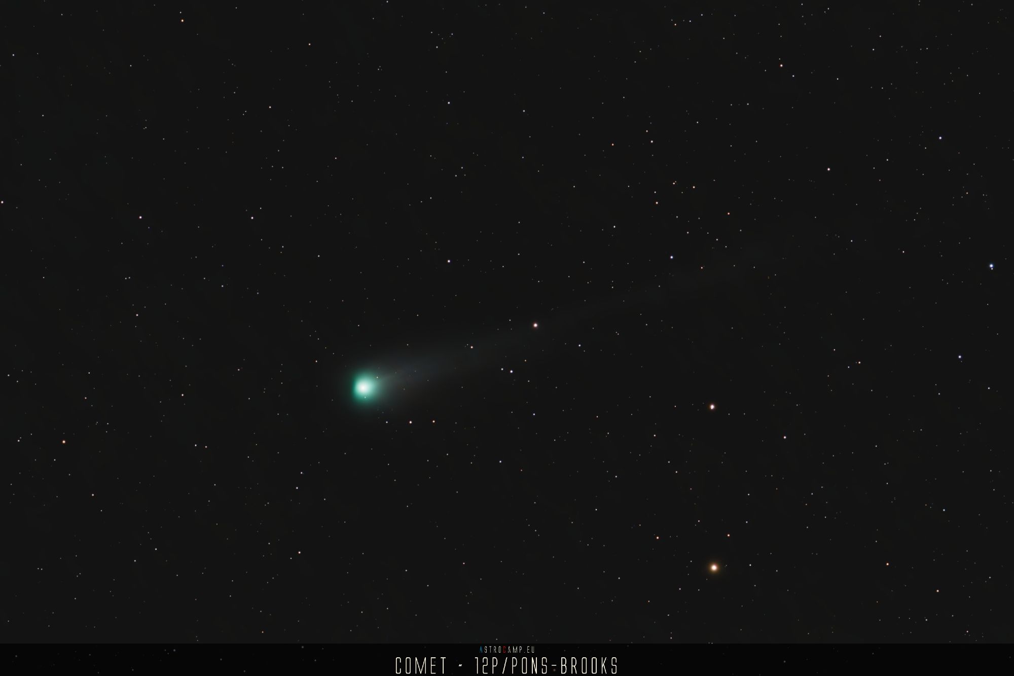 Astrophoto: Comet 12P/Pons-Brooks – 03/24