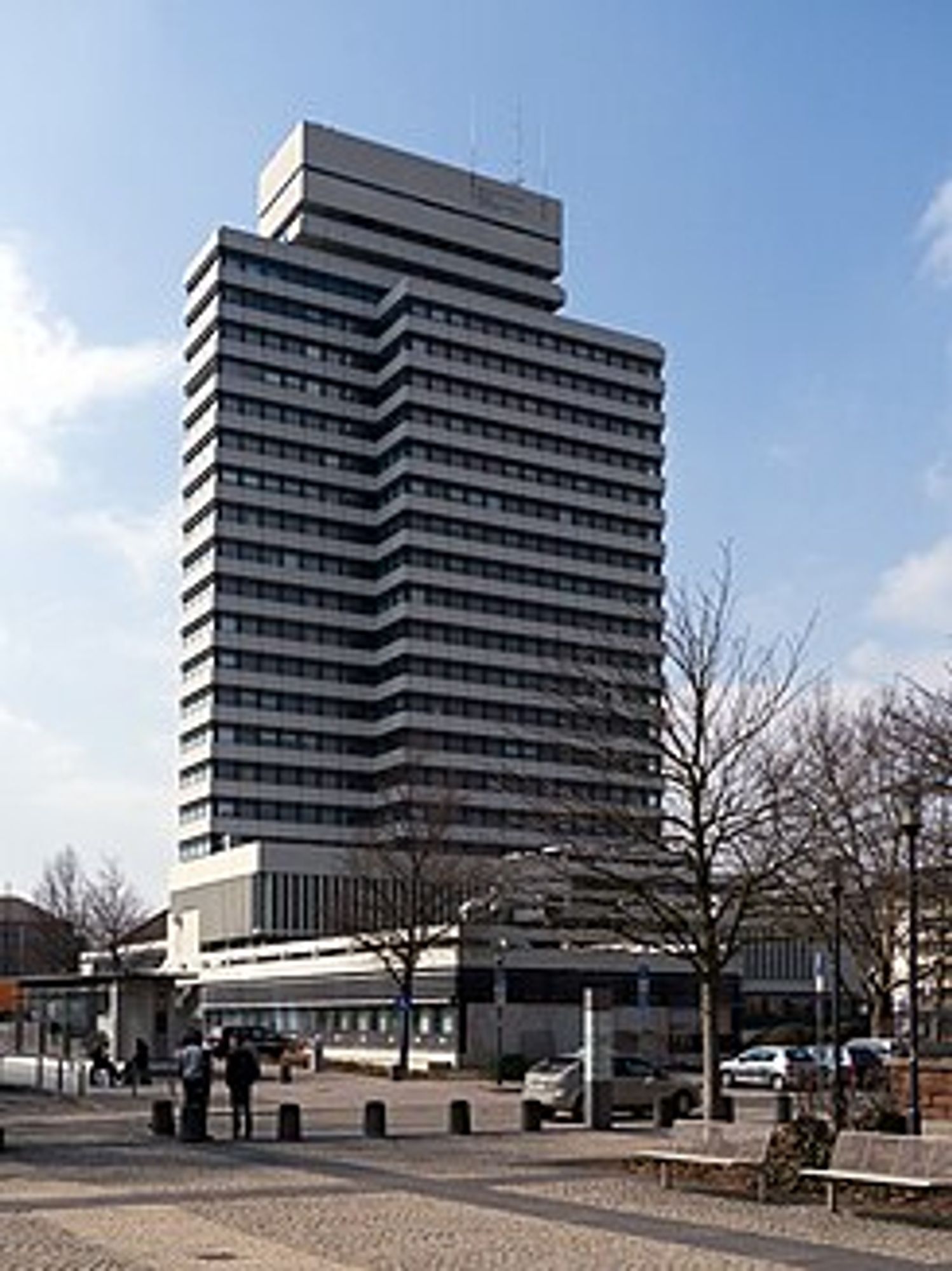 Kaiserslautern Mayor's Office, a 22 floor, 85 meter high concrete tower