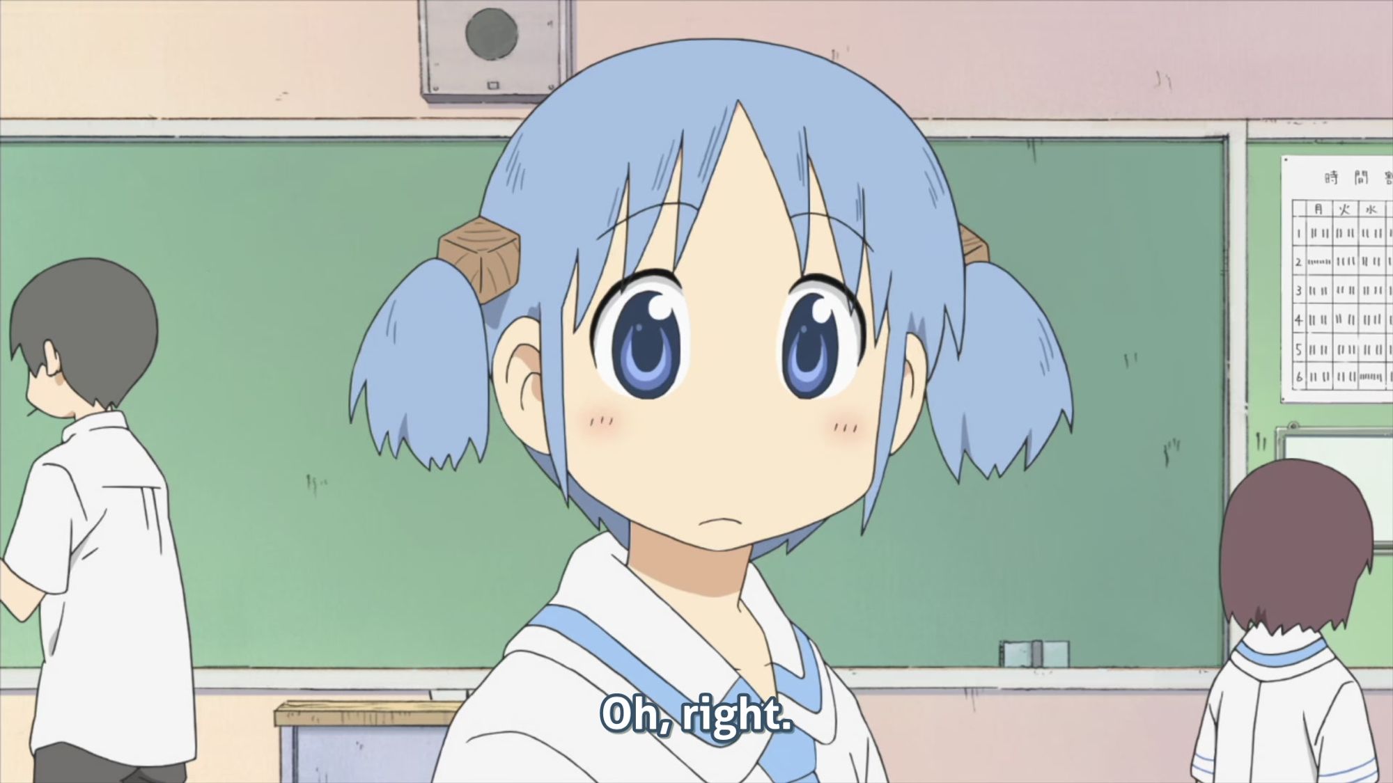 A random Nichijou frame from EP15.