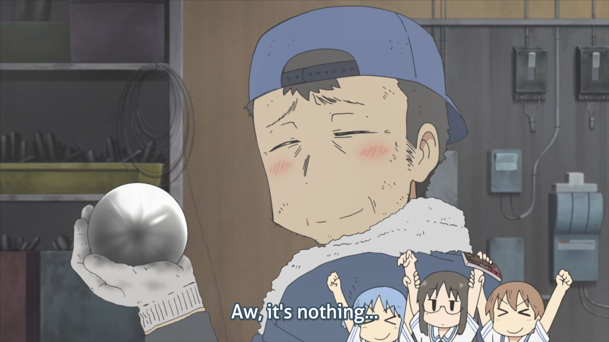 A random Nichijou frame from EP11.