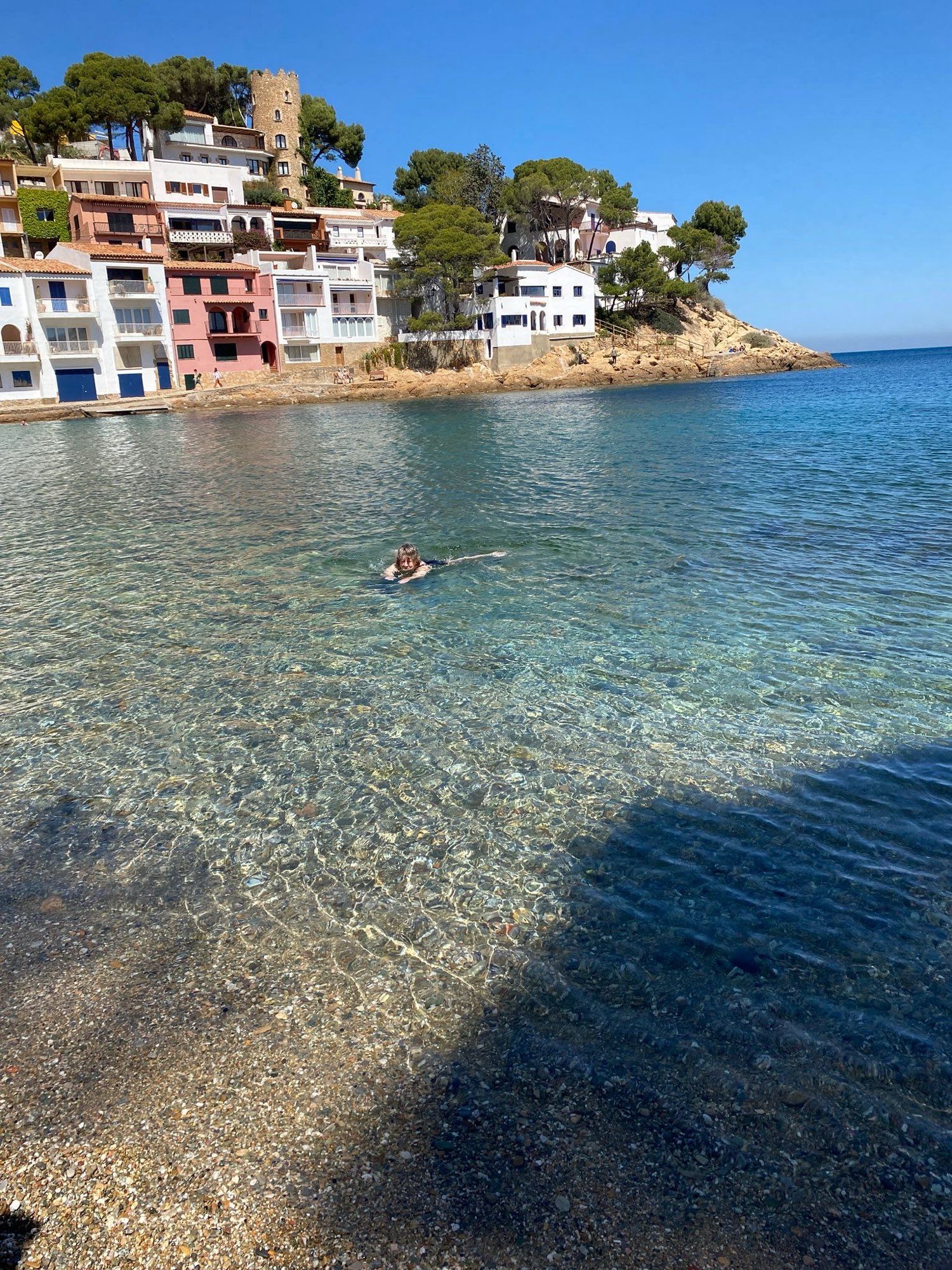 A bay on the Costa Brava, Spain, near Begur.