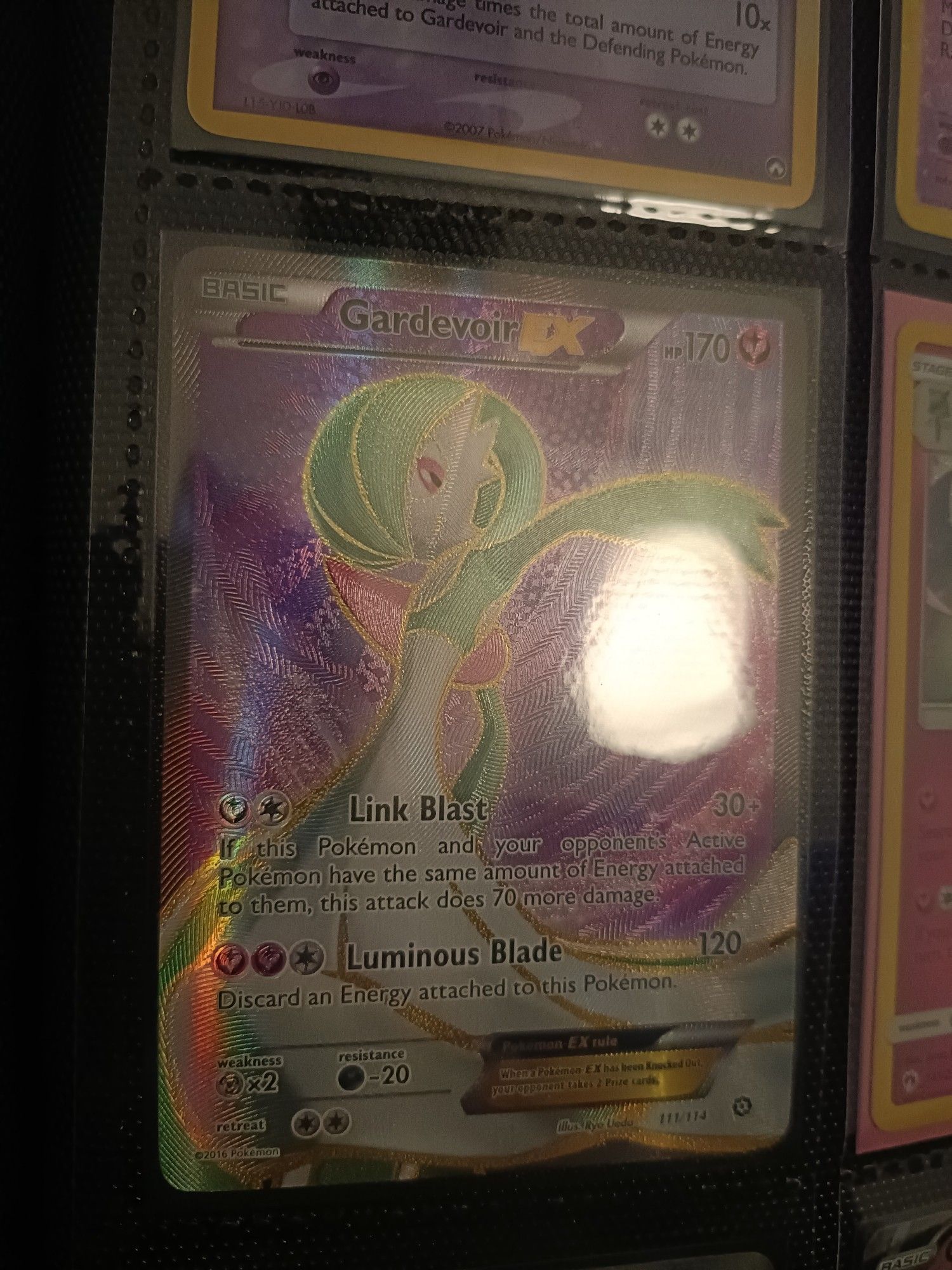 A Pokemon Card featuring Gardevoir