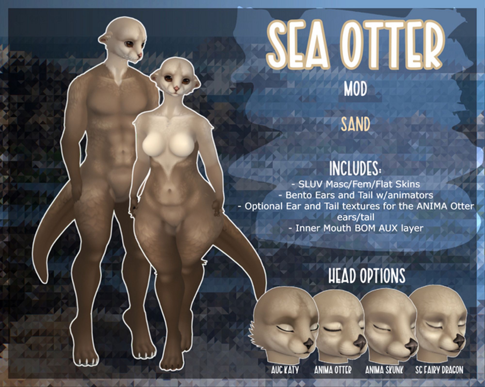 A photo showing what this weeks discord giveaway prize is, a otter mod.