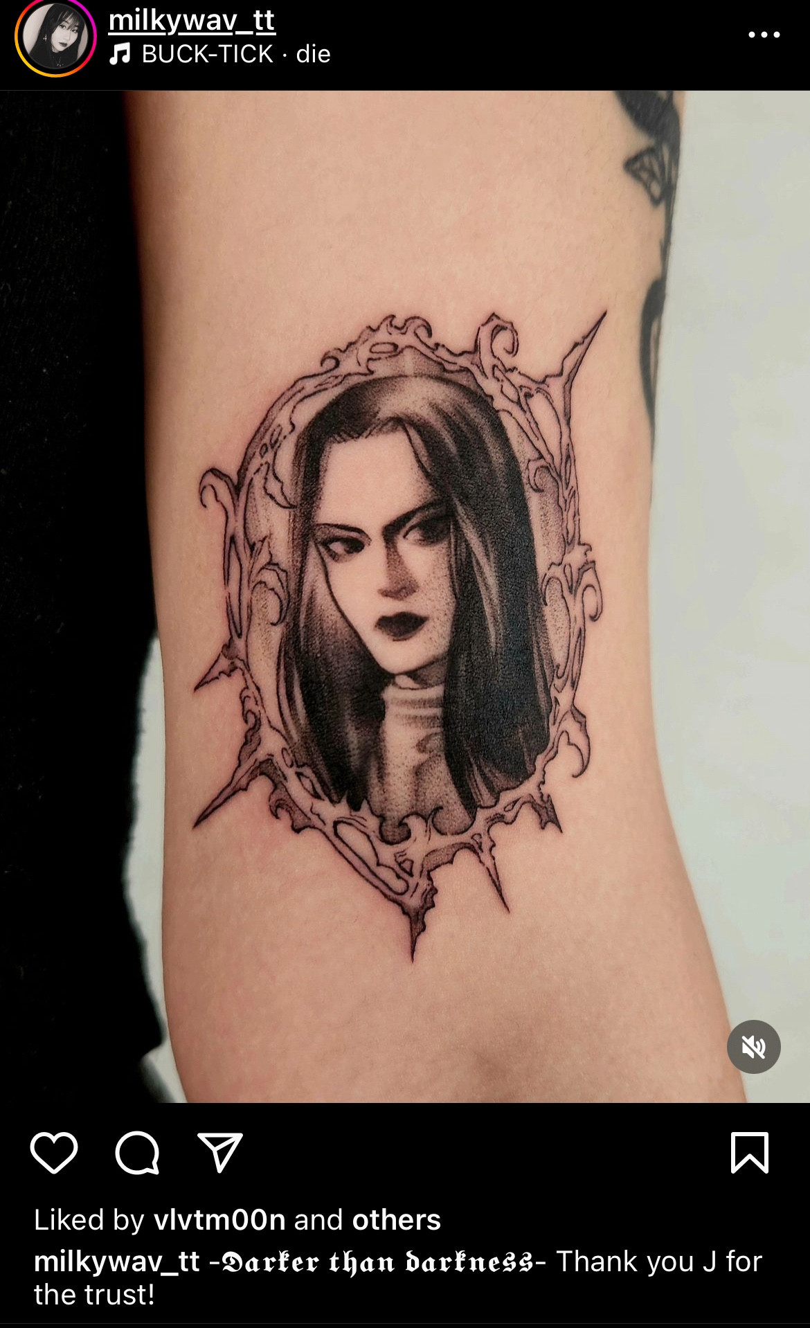 Tattoo Artist: milkywav_tt on insta