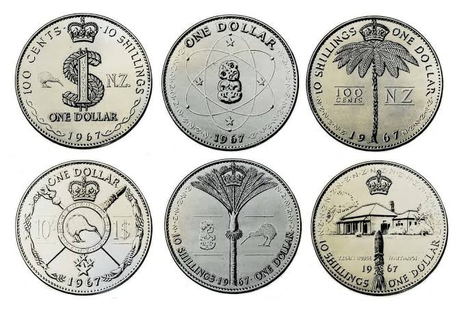 Proposed designs for decimal $1 nz coins