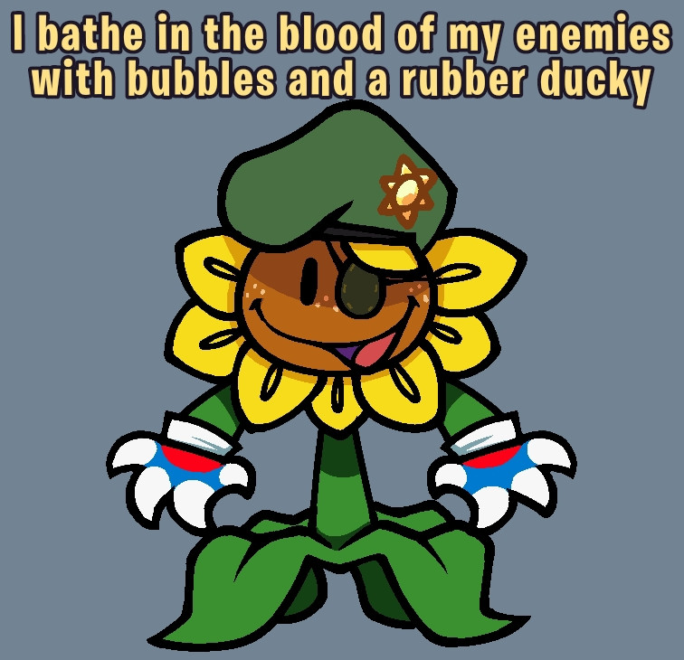 Major Sweetie from Plants vs. Zombies: Battle For Neighborville talking about her lifestyle.