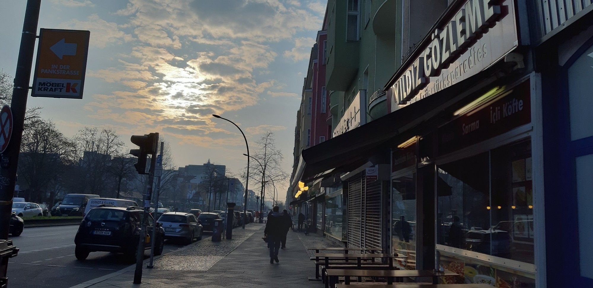 Müllerstrasse, Berlin Wedding, in the morning light.