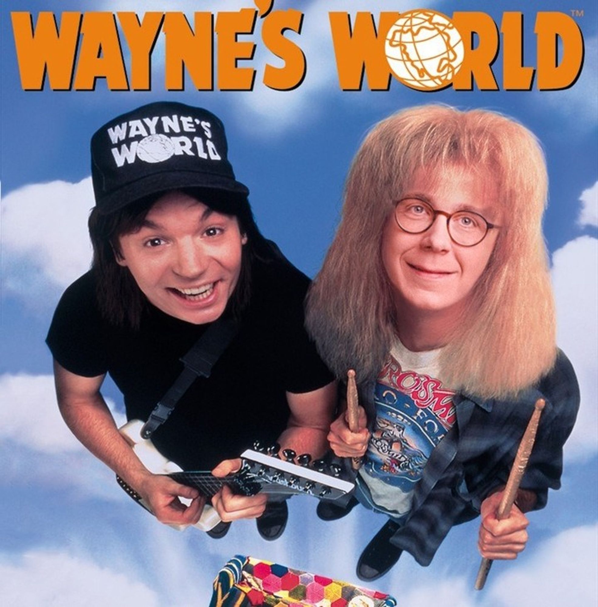 Ein Poster zum Film Wayne's World mit den beiden Hauptfiguren Wayne und Garth. Das Gesicht von Garth habe ich mit dem von Philipp Amthor getauscht.