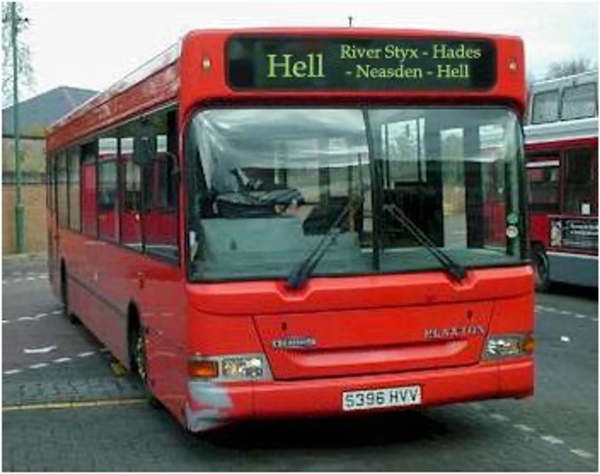 Bus to hell. 