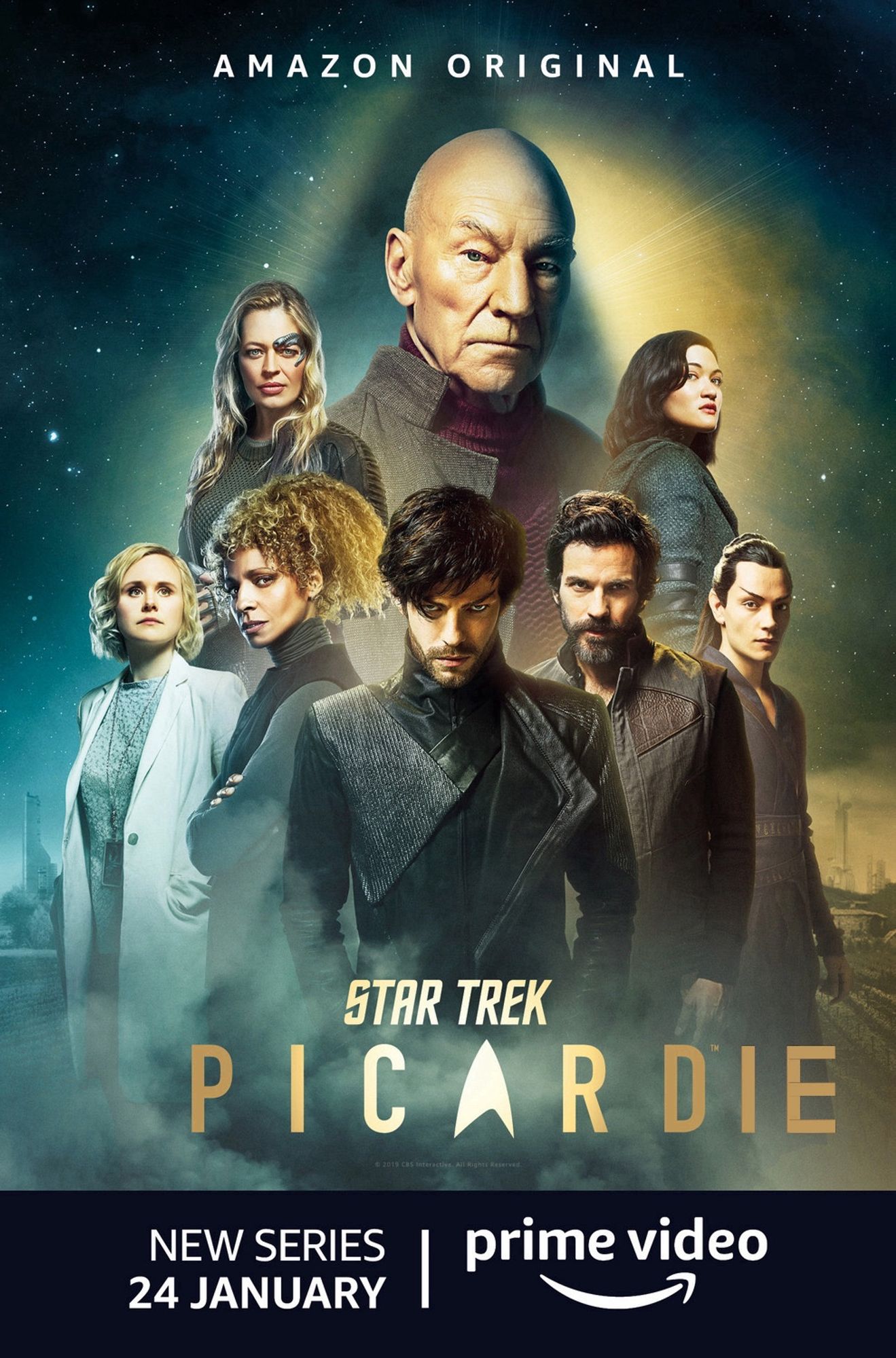 Affiche de la série Star Trek: Picard détournée en Star Trek: Picardie