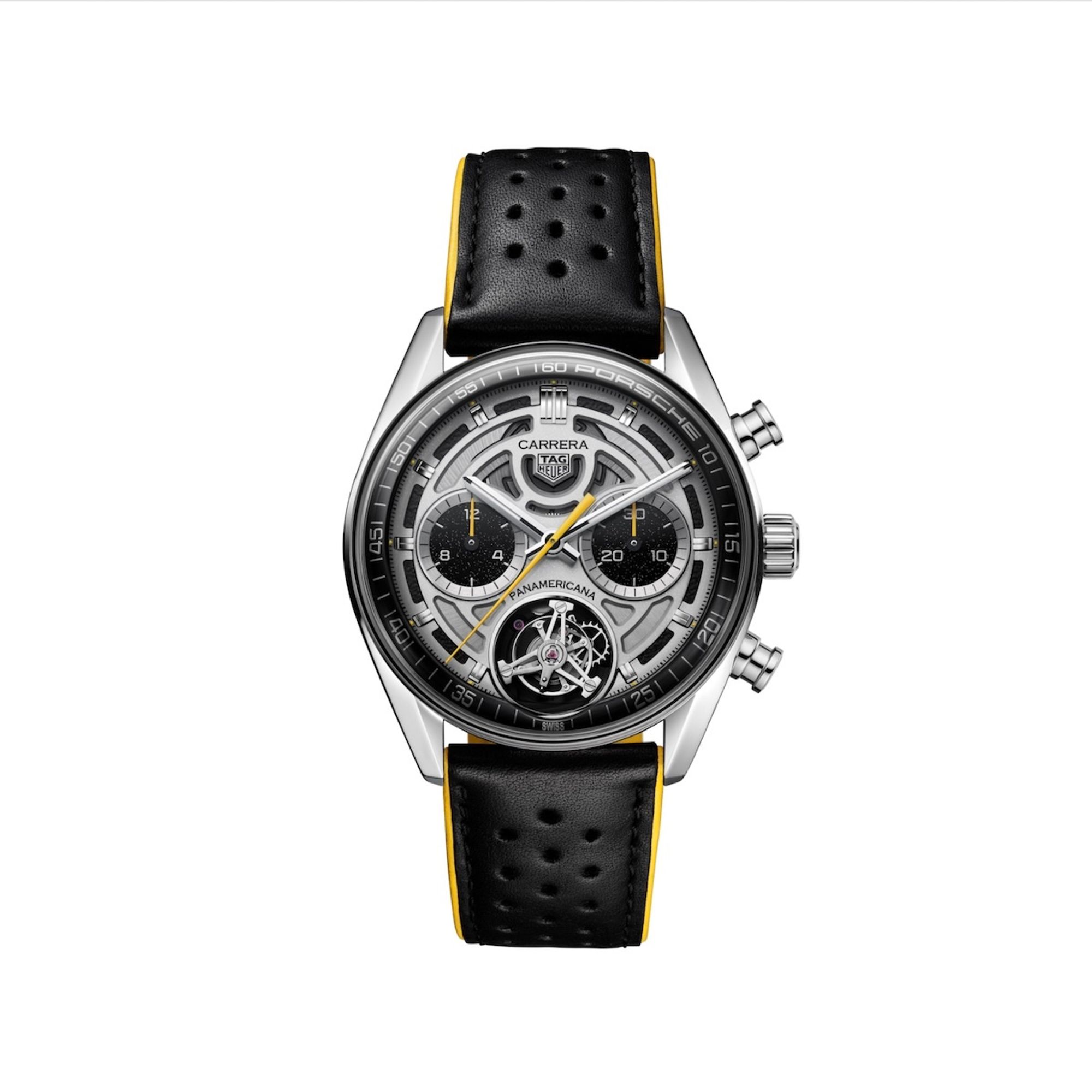 Tag Heuer Carrera Chronograph Tourbillon x Porsche Panamericana Uhr