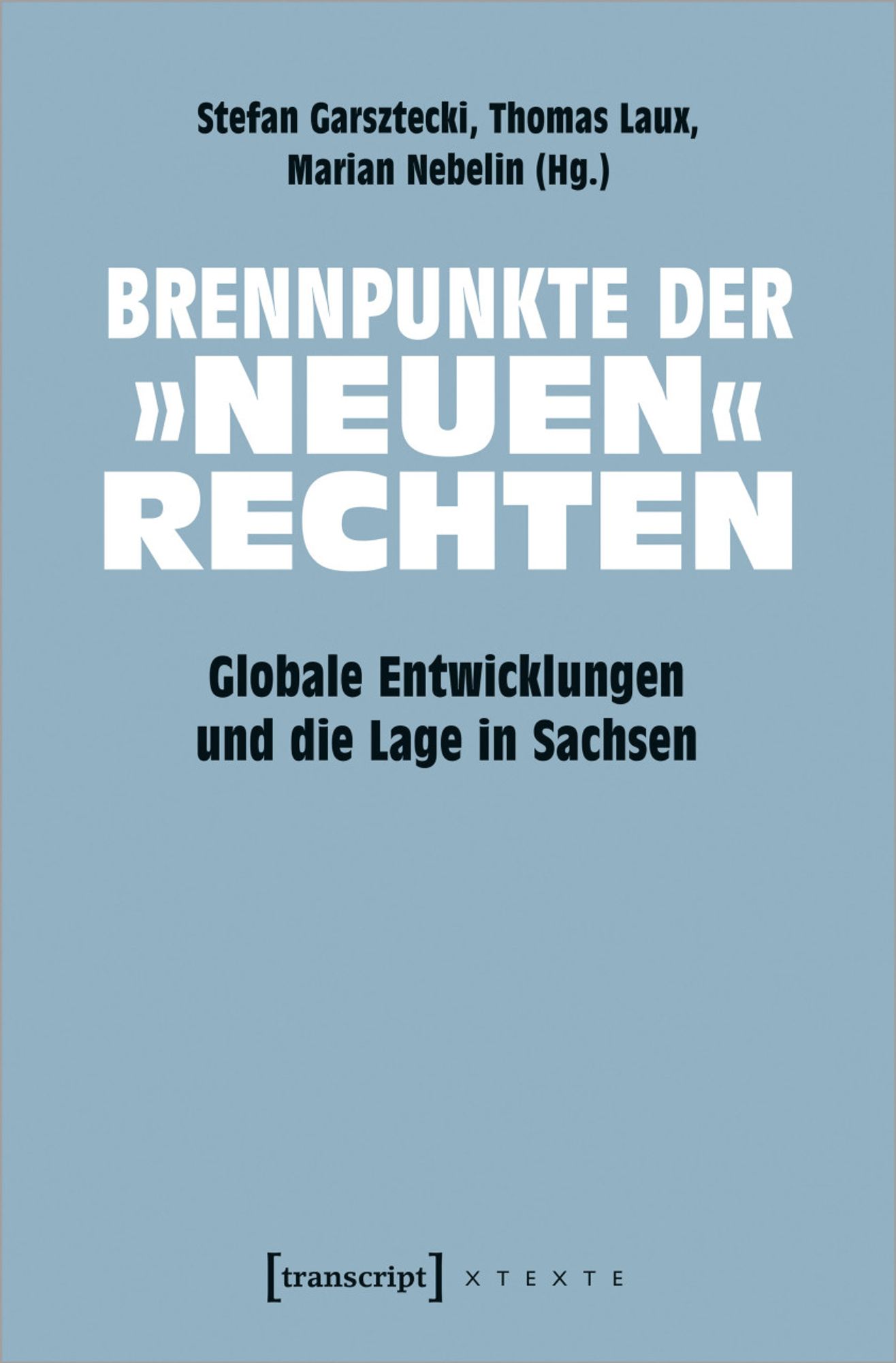 Cover des Buchs "Brennpunkte der 'neuen' Rechten"