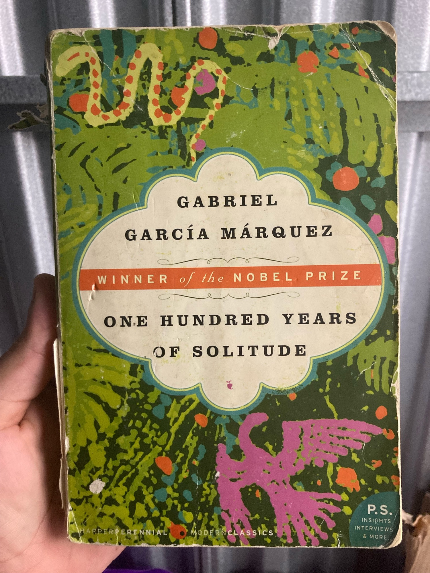 100 years of solitude by Gabriel Garcia Marquez