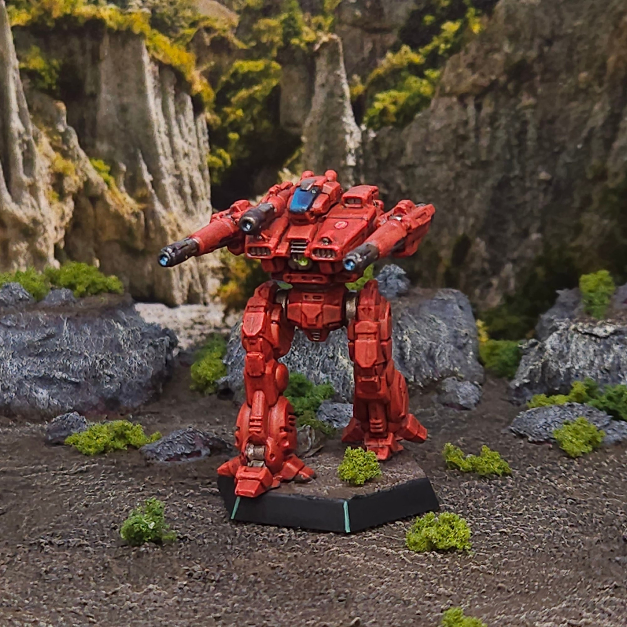 A Draconis Combine mech from Battletech