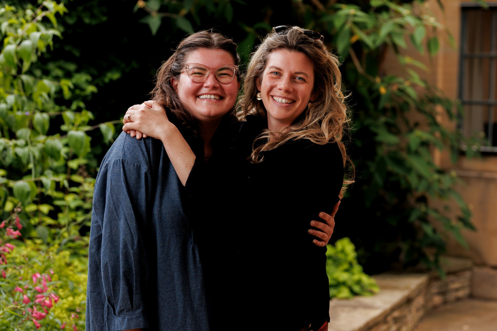 Eva (left) and Andrea (right) at an LCDS away day this year. Photo credit: Potters Instinct Photography