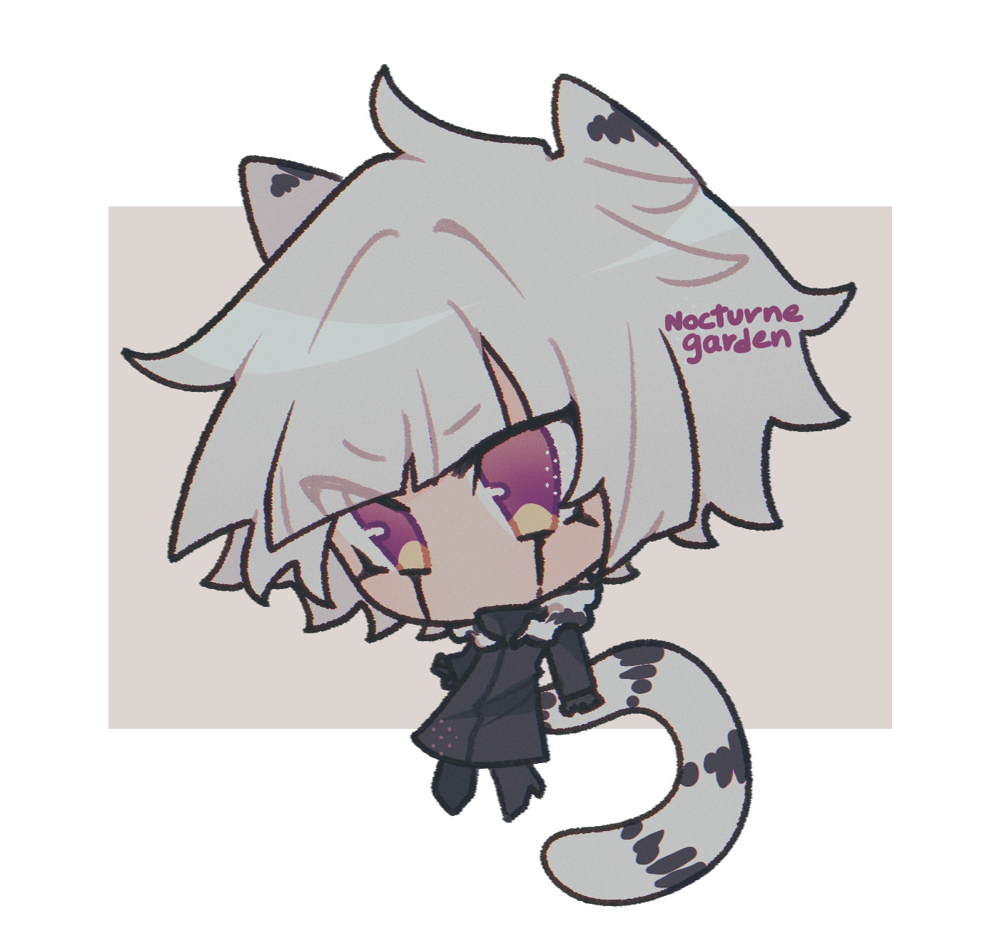 Chibi fanart of Atsushi from Bungo Stray Dogs: BEAST