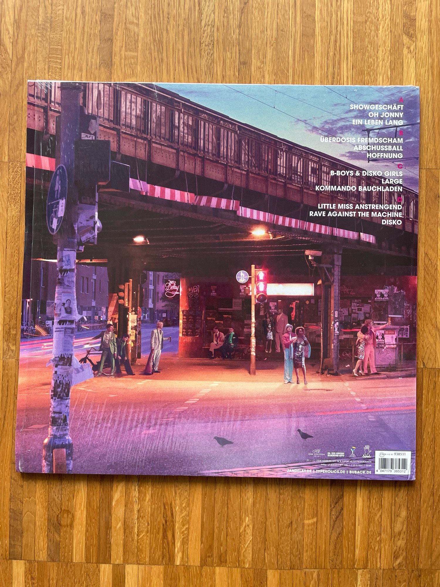 LP Cover (Rückseite) - Jan Delay 
Wir Kinder vom Bahnhof Soul